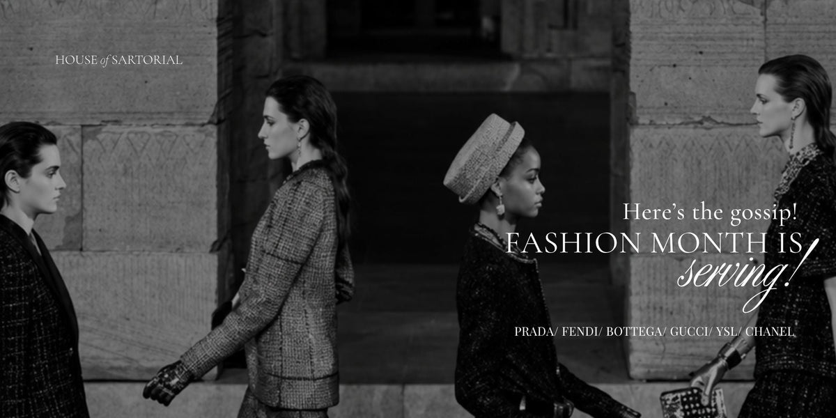 Episode 12 - Fashion Month is already serving… and we need to talk about it.