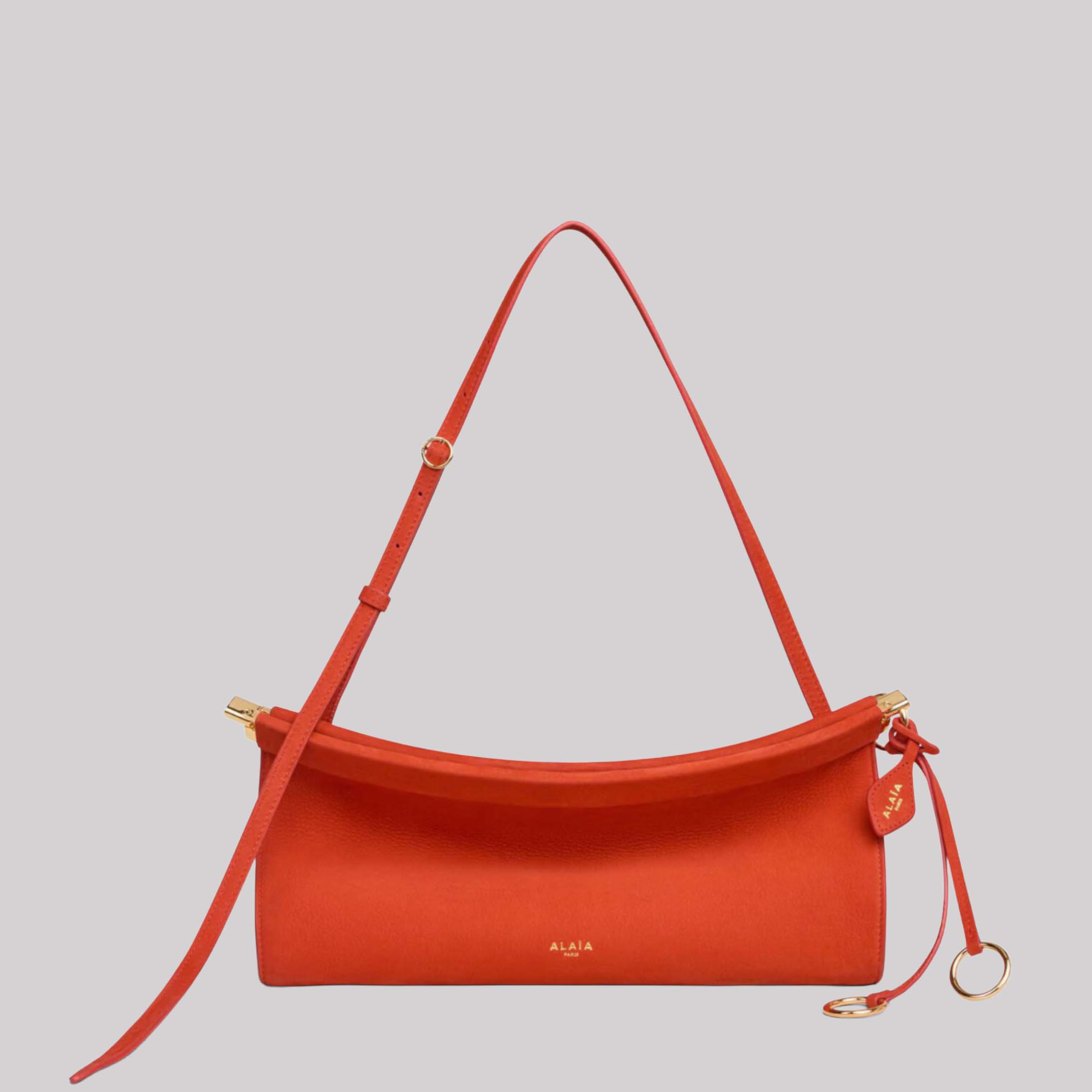 Le Click East West Medium Bag In Nubuck