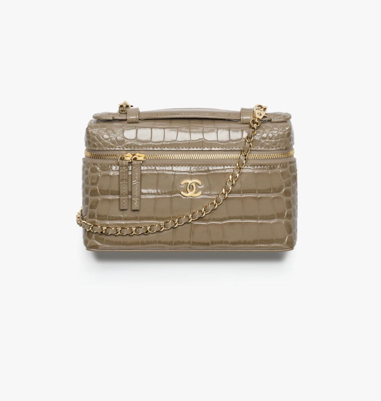 Crocodile Long Vanity With Chain