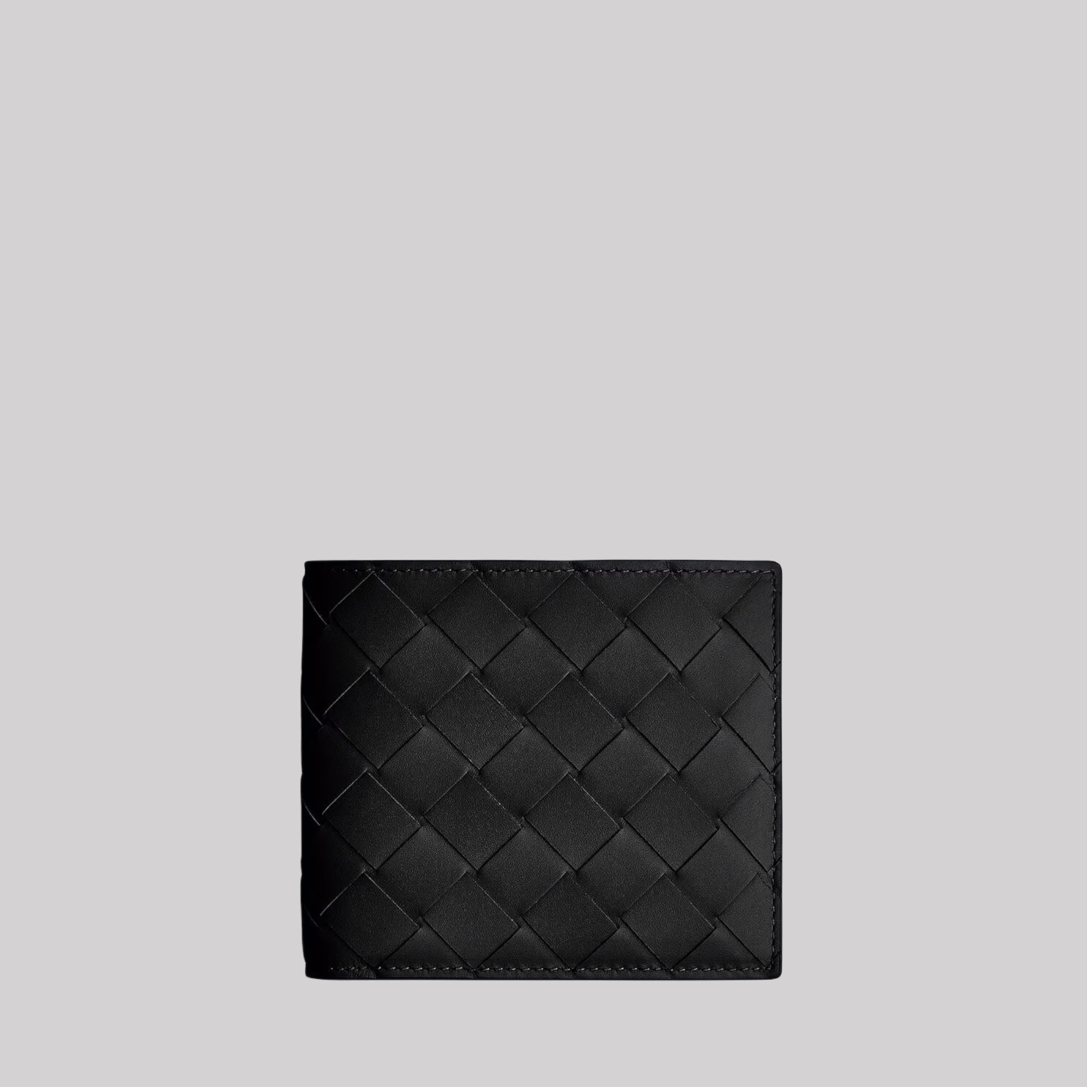 Intrecciato Bi-Fold Wallet With Coin Purse