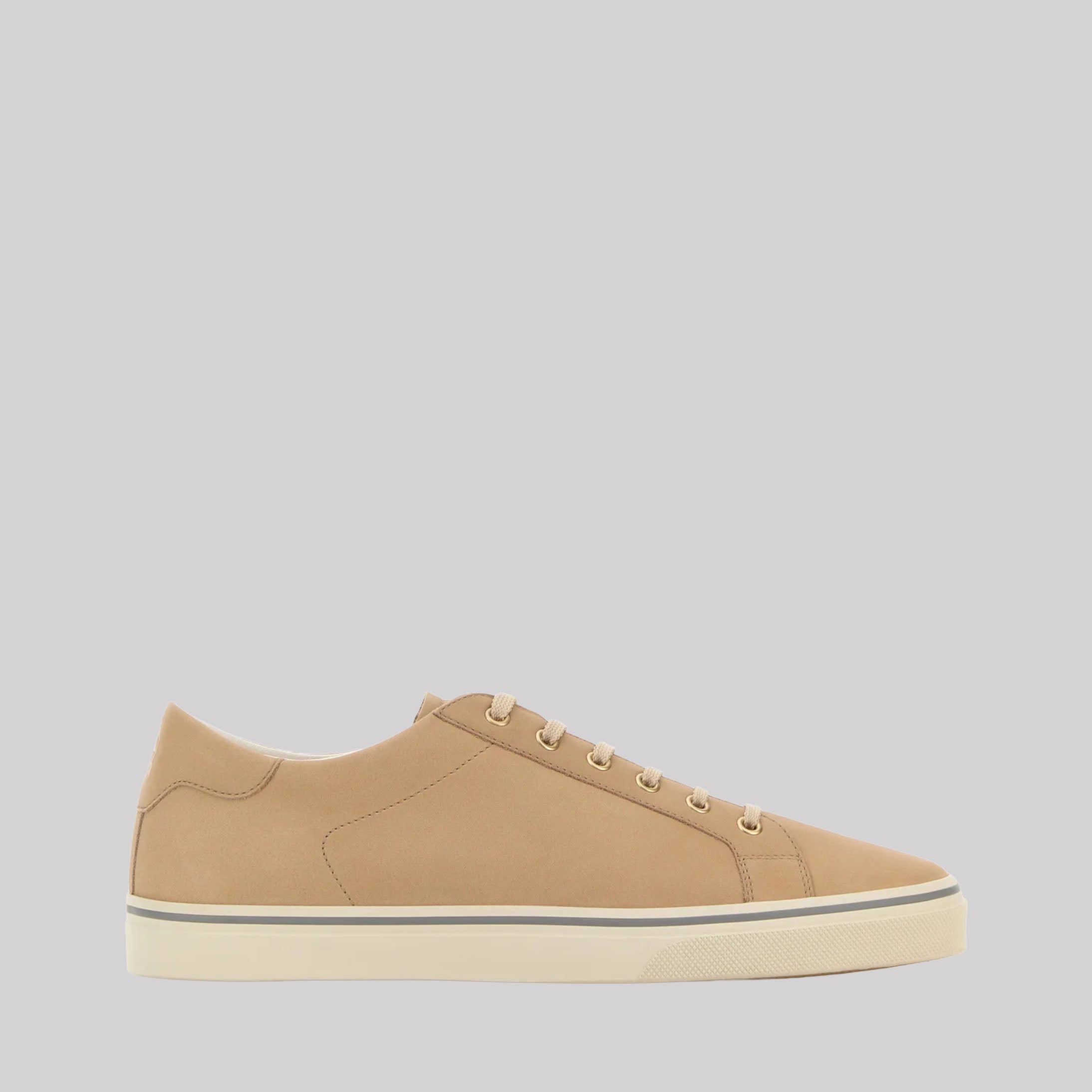Camel Leather Sneakers