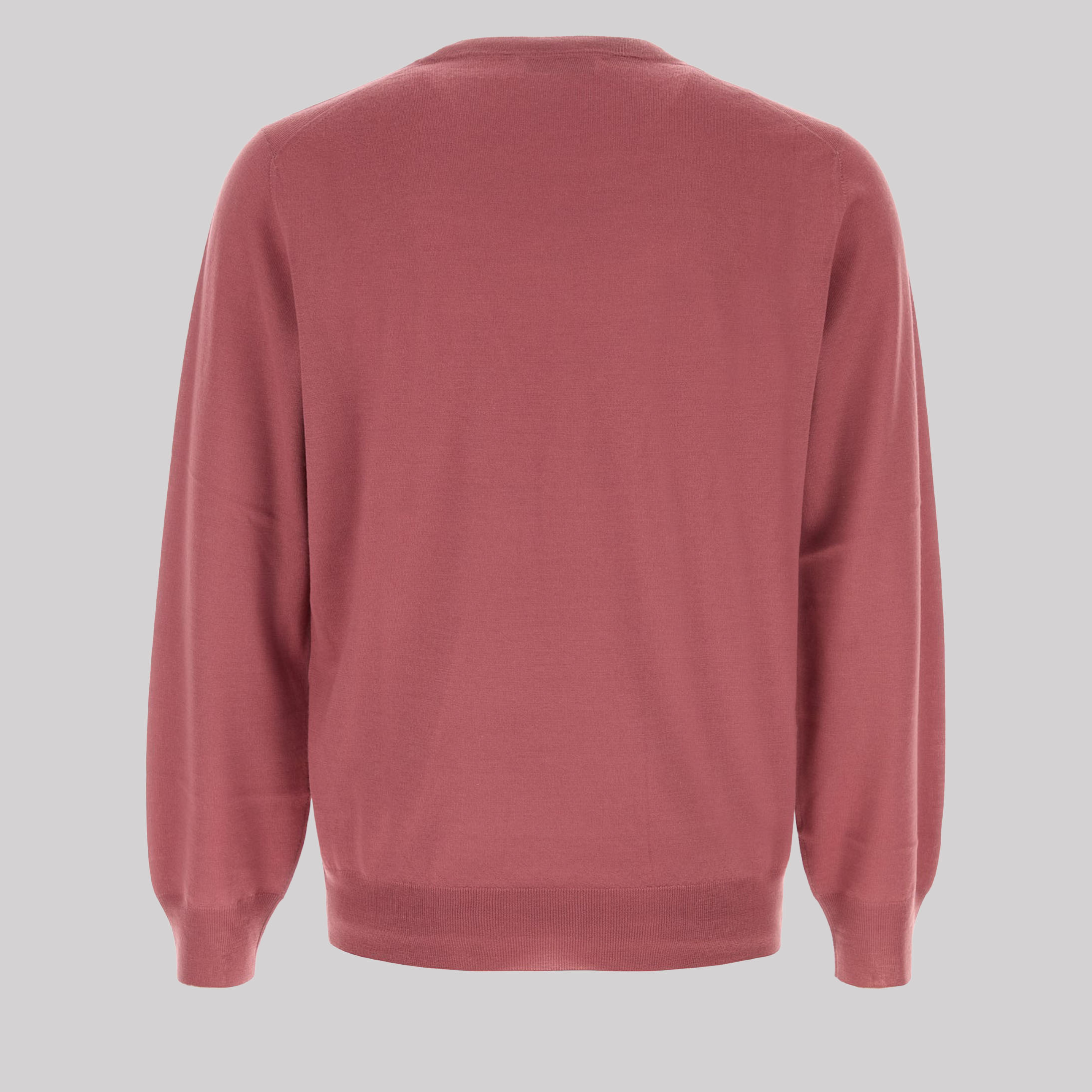 Dark Pink Wool Blend Sweater