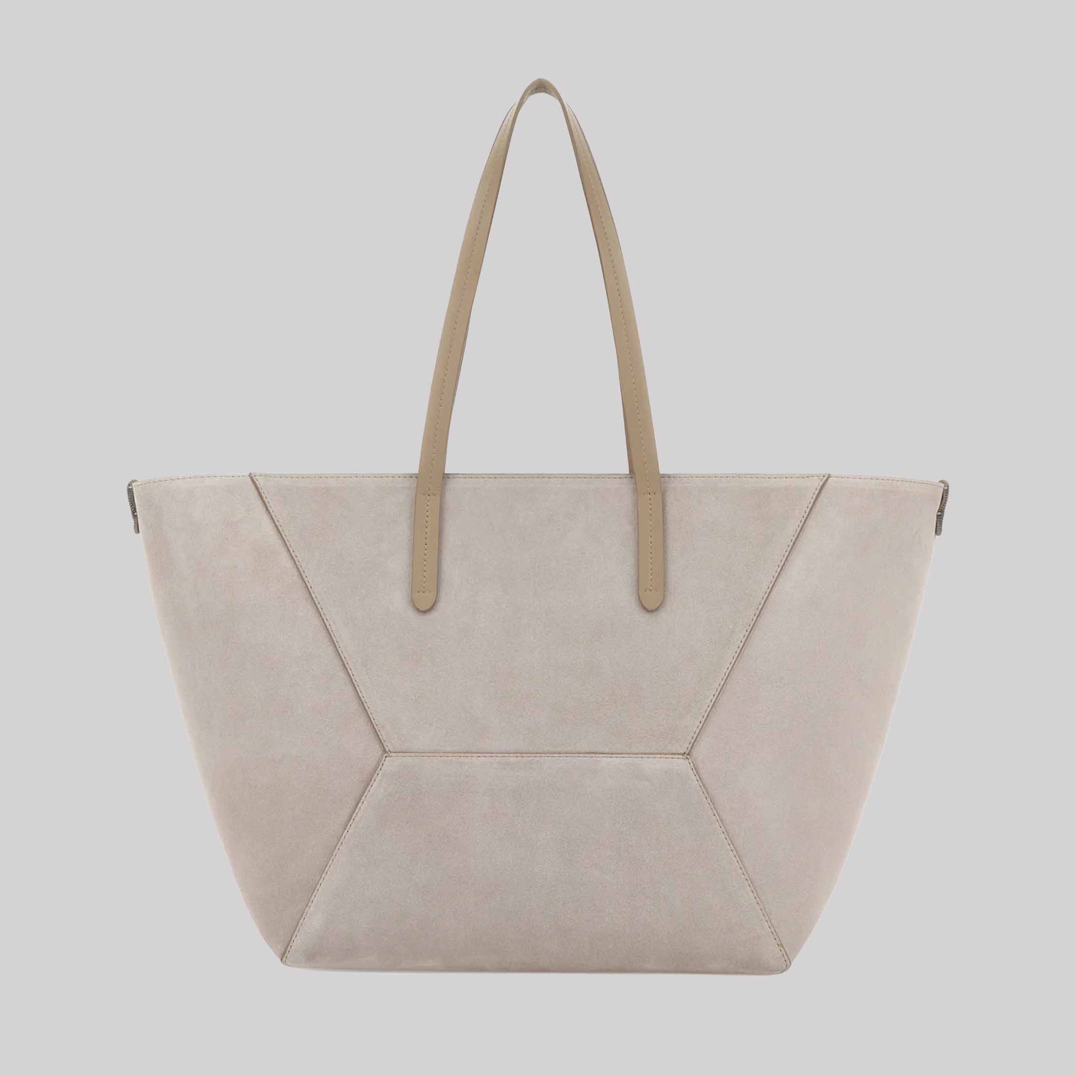 Dove Grey Shopping Bag
