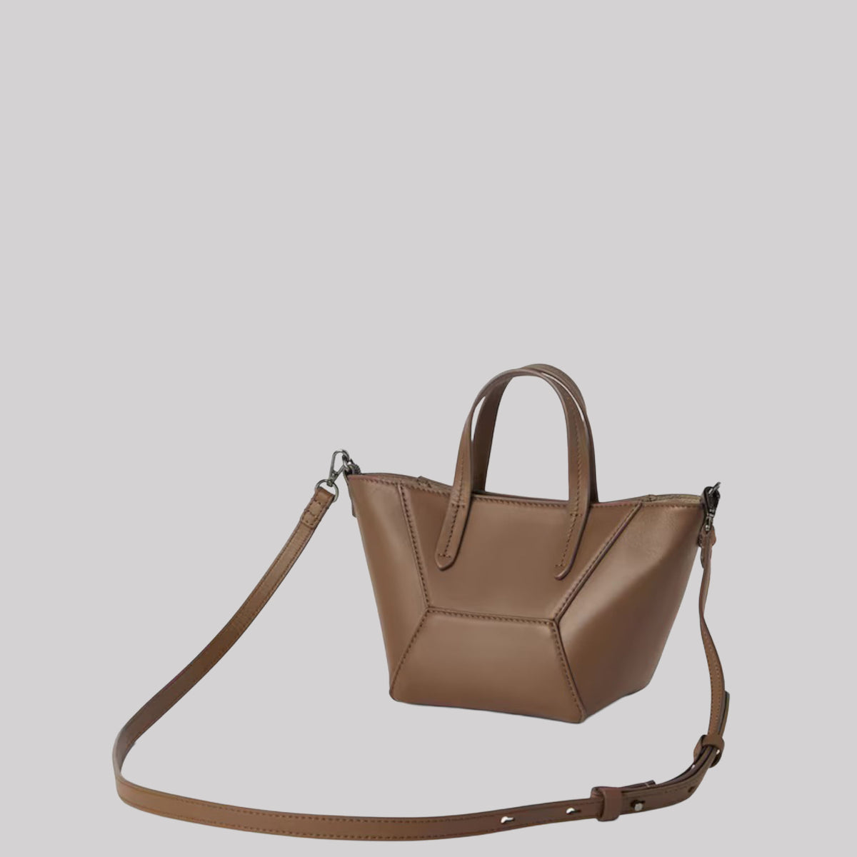 Mini Calfskin BC Duo Tote Bag