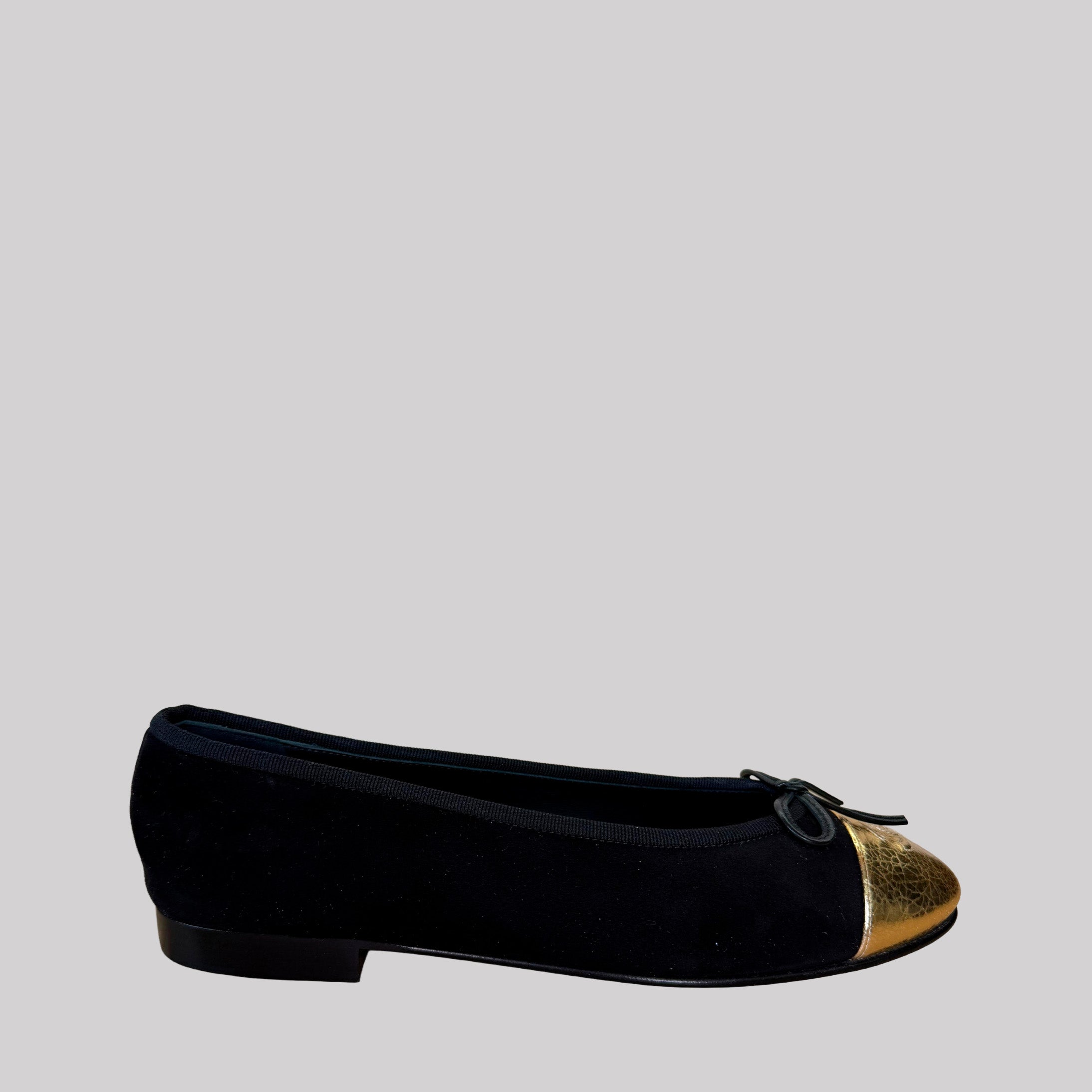 Ballet Flats In Suede