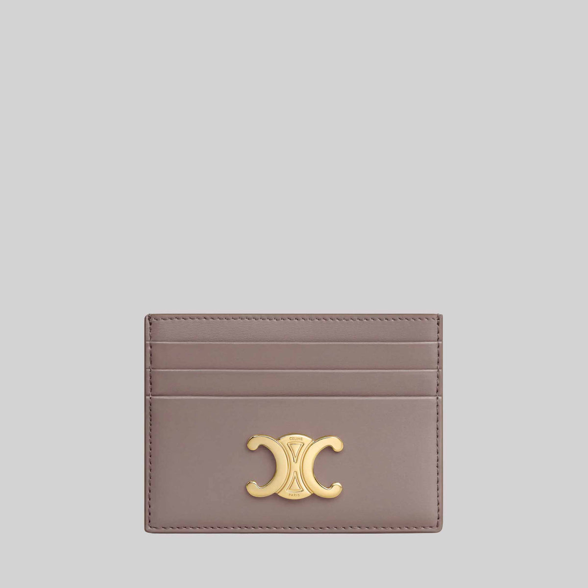 Card Holder Triomphe In Shiny Calfskin