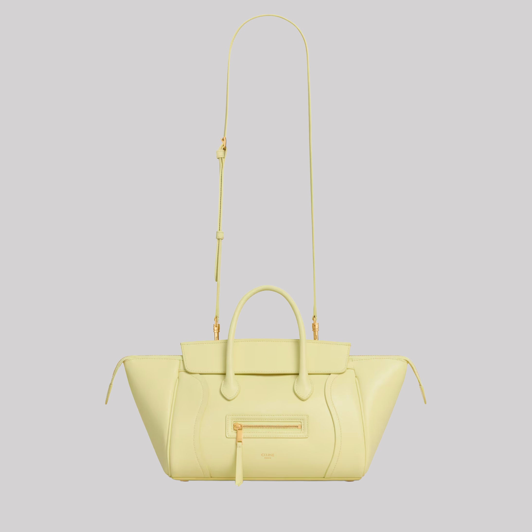Little Luggage In Supple Shiny Lambskin