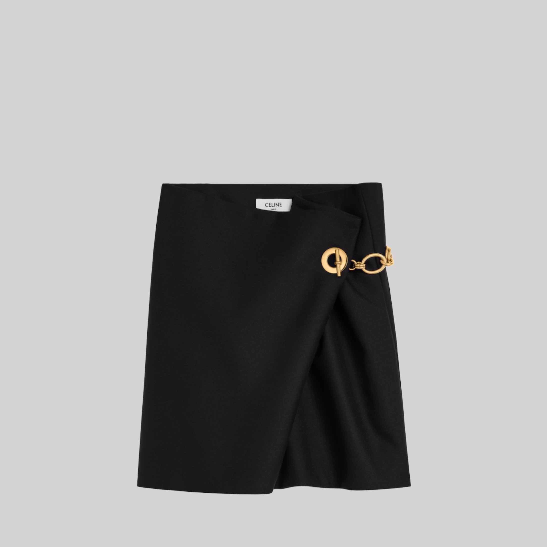 Mini Skirt In Mohair Wool