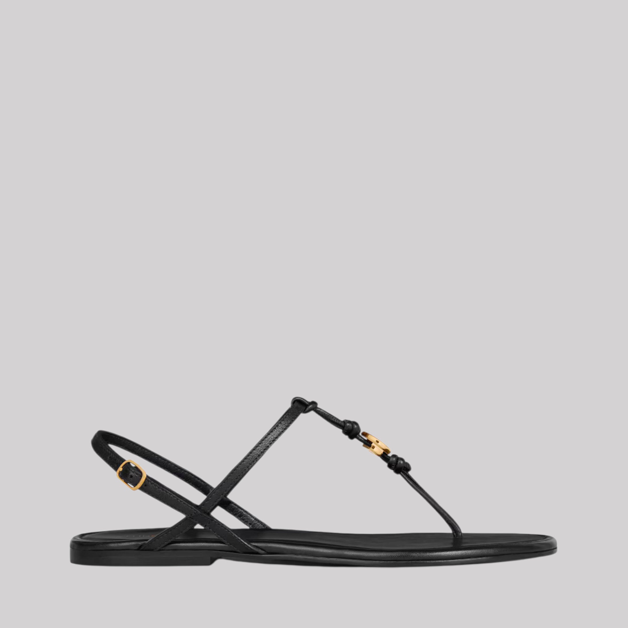 Penny Sandal In Supple Calfskin
