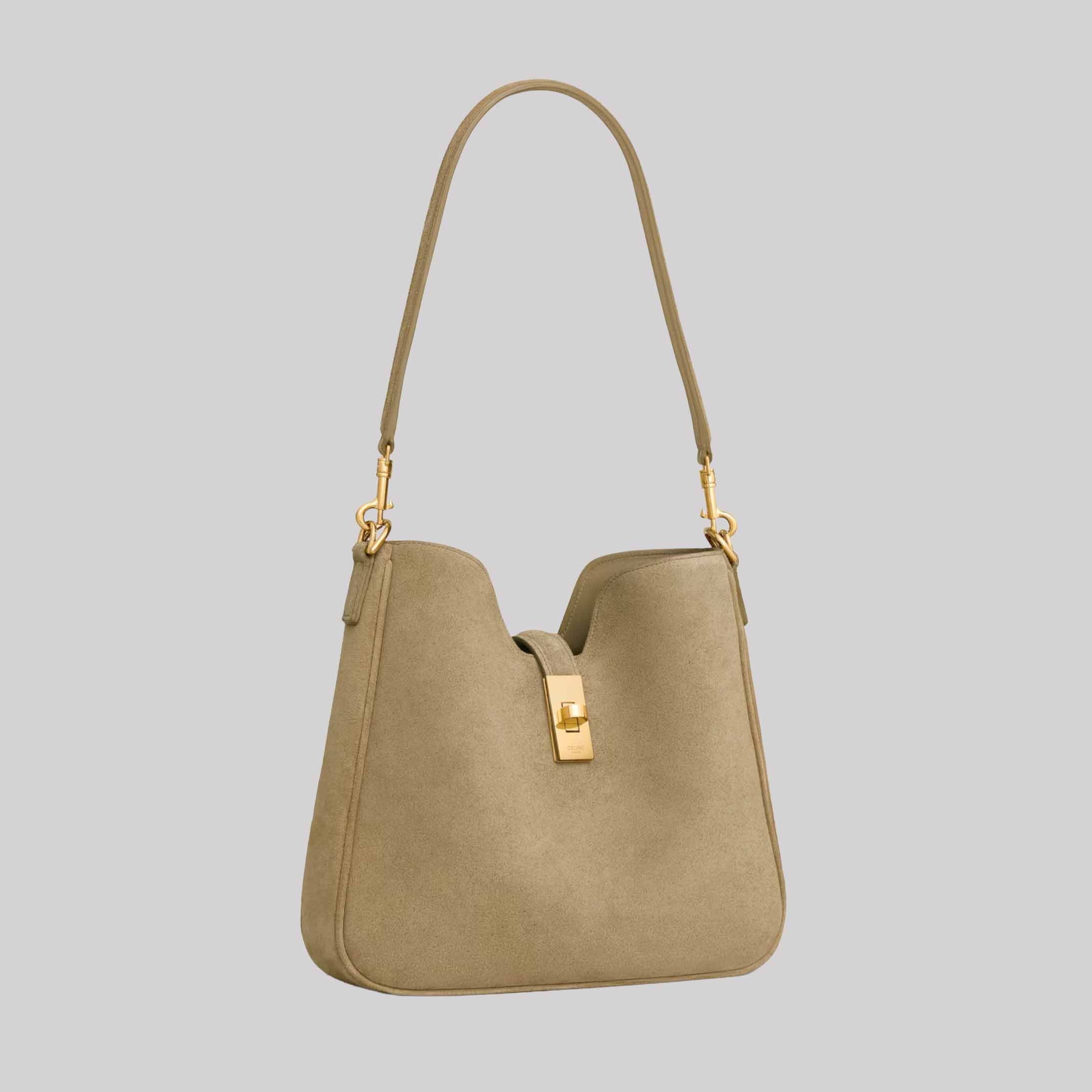 Small Camille 16 Soft Bag In Suede Calfskin