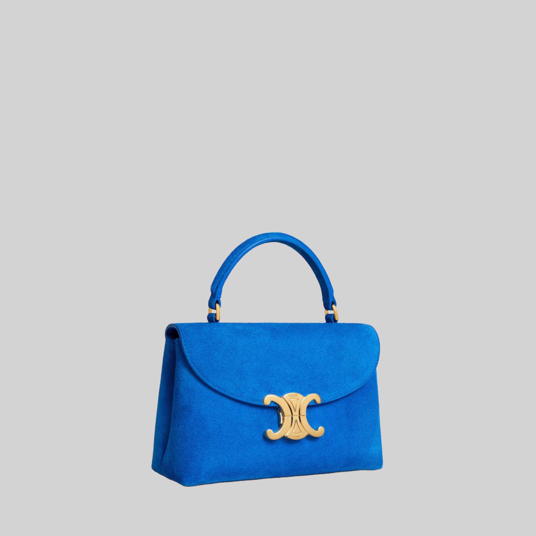 Teen Nino Bag In Suede Calfskin