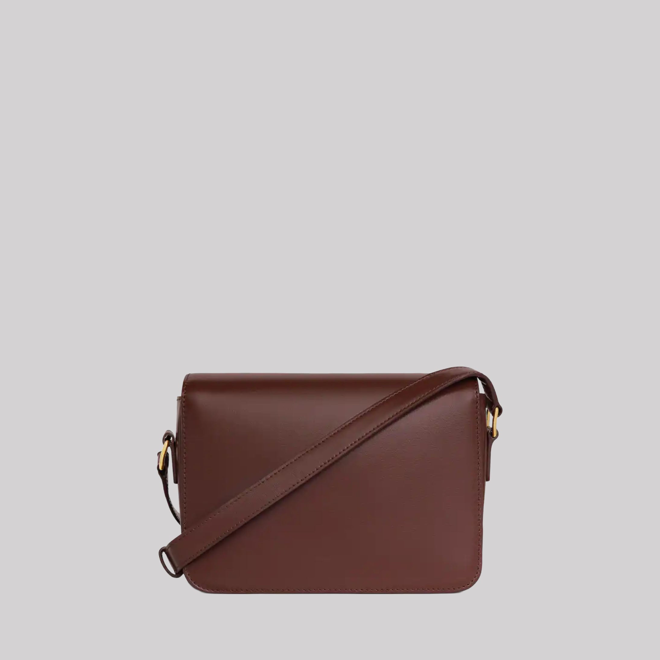 Teen Triomphe Bag In Shiny Calfskin