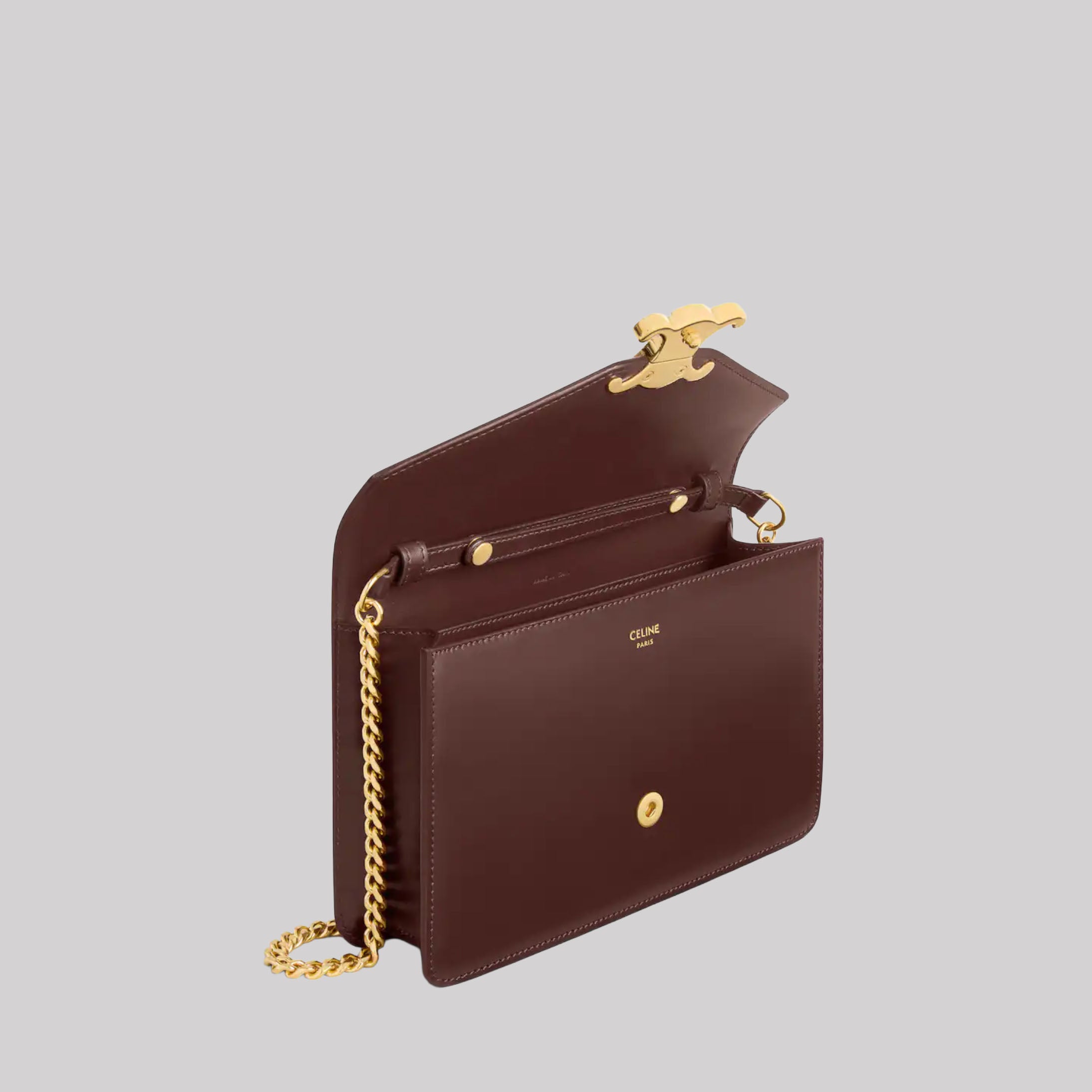 Wallet On Chain Margo In Shiny Calfskin