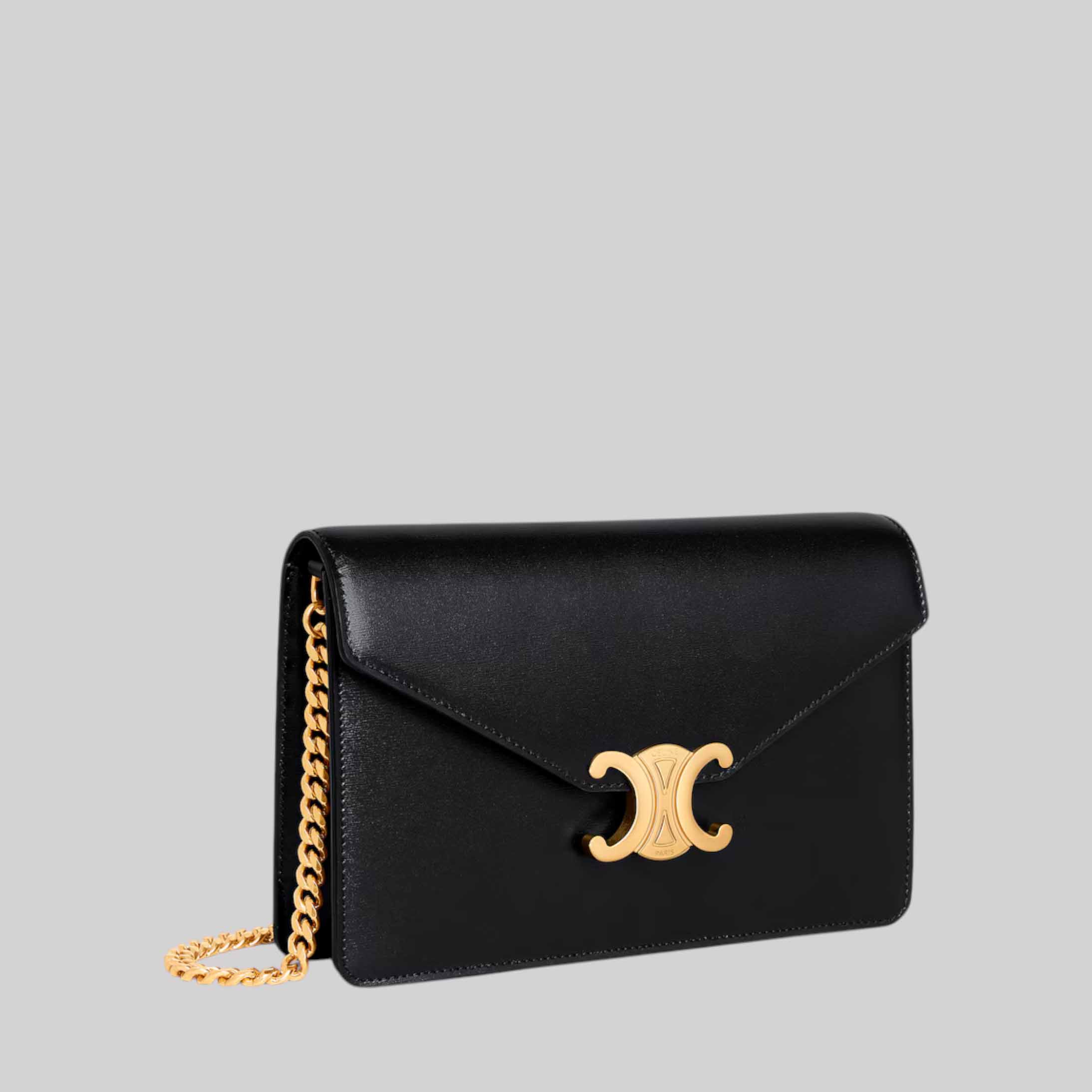 Wallet On Chain Margo In Shiny Calfskin