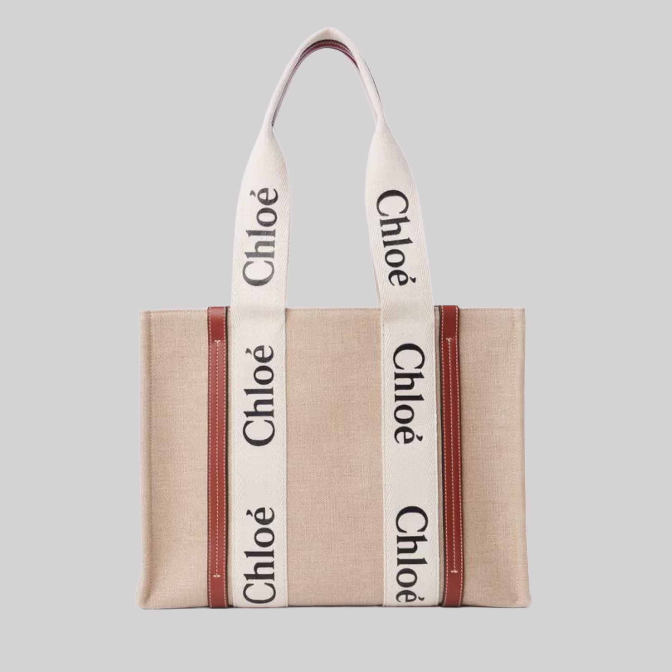 Woody Tote Bag In Linen