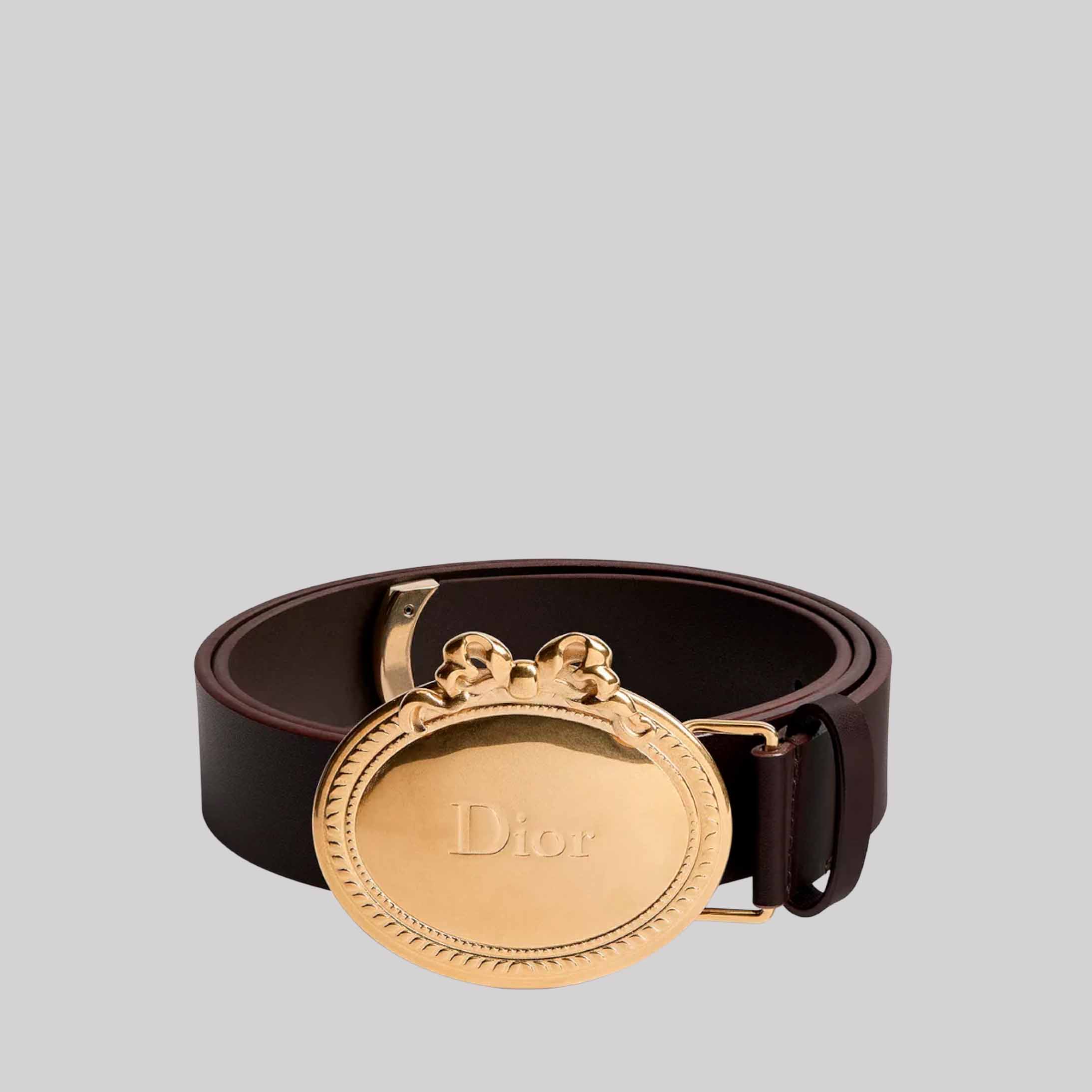 Dior Médaillon Belt Calfskin, 30 MM