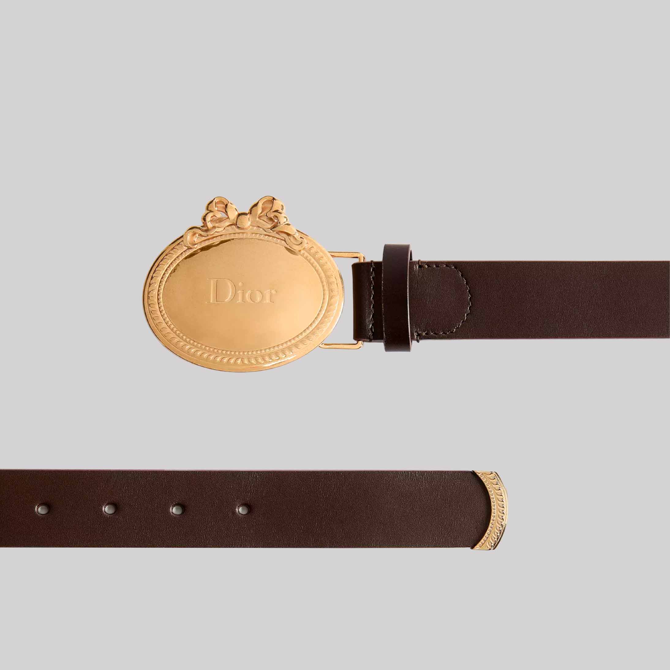 Dior Médaillon Belt Calfskin, 30 MM