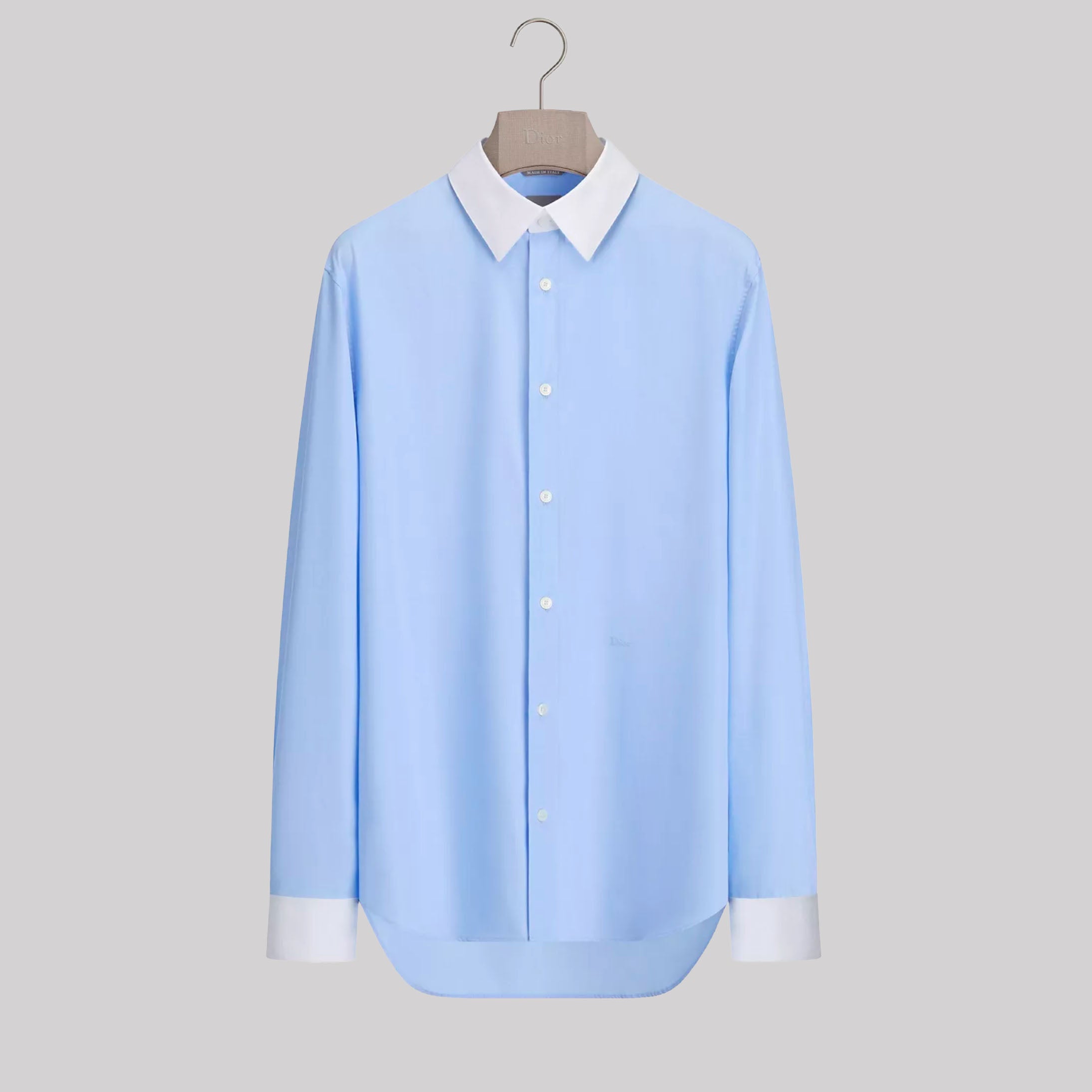Shirt with Dior Embroidery