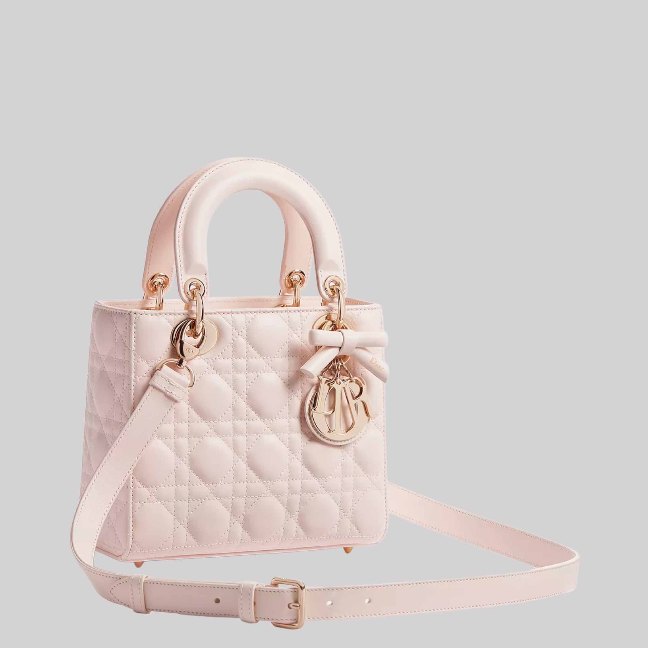 Small Lady Dior Bag With Strap