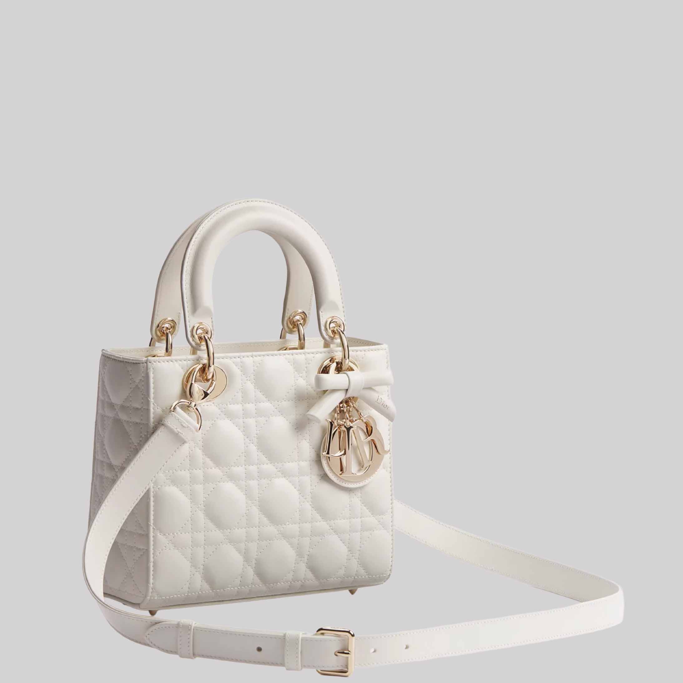 Small Lady Dior Bag With Strap