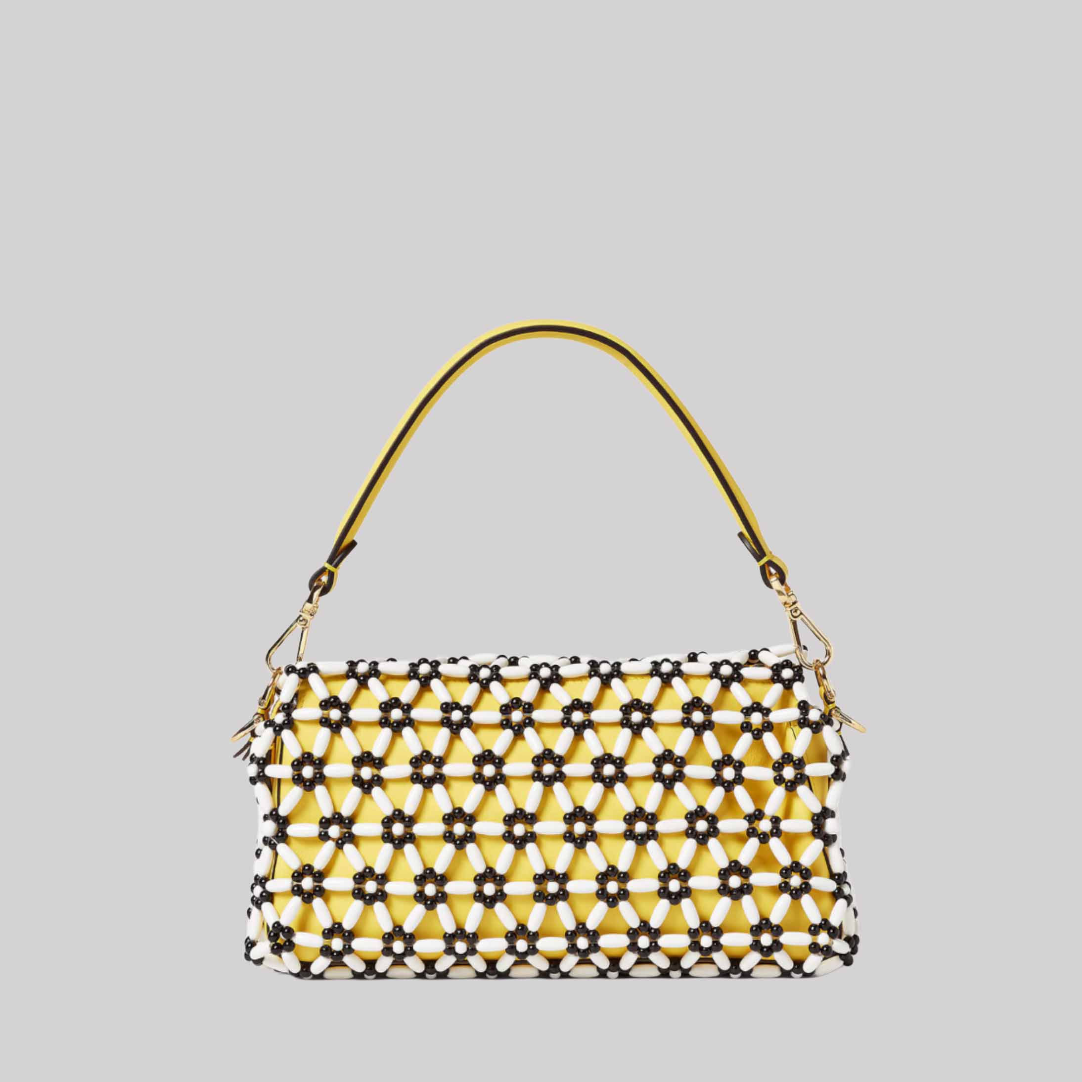 Baguette® Beaded And Leather Bag