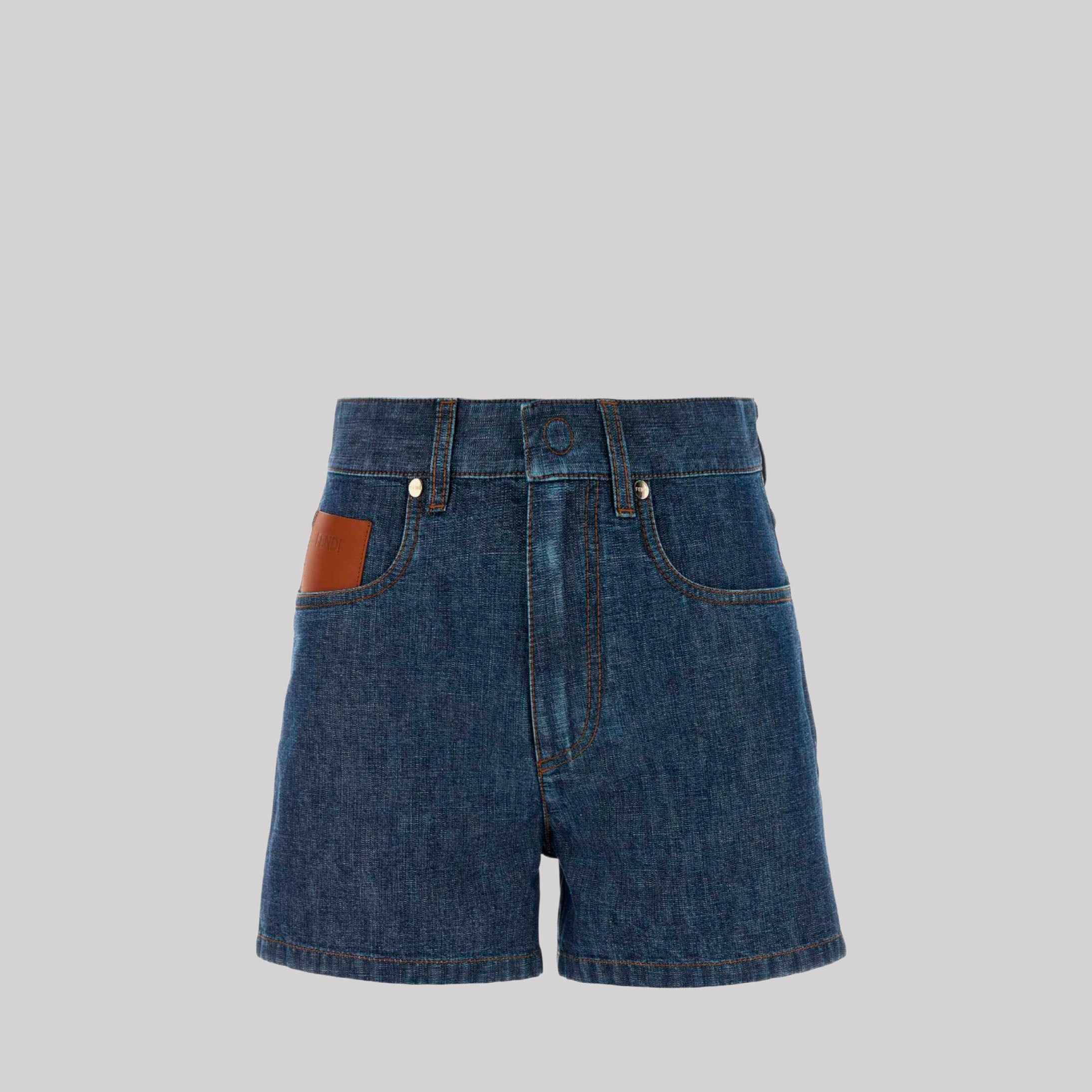 Denim Blu Navy Shorts