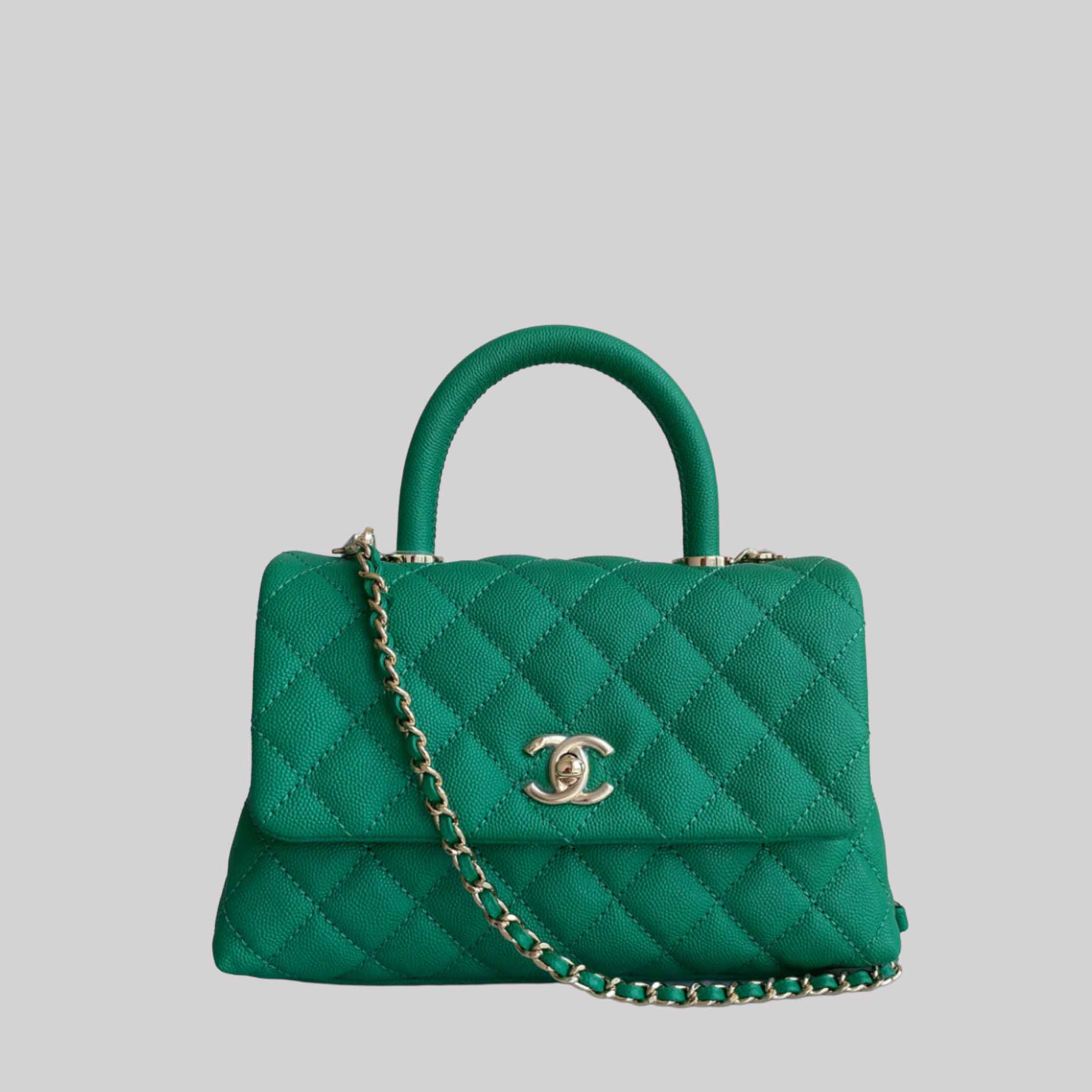 Flap Bag With Top Handle