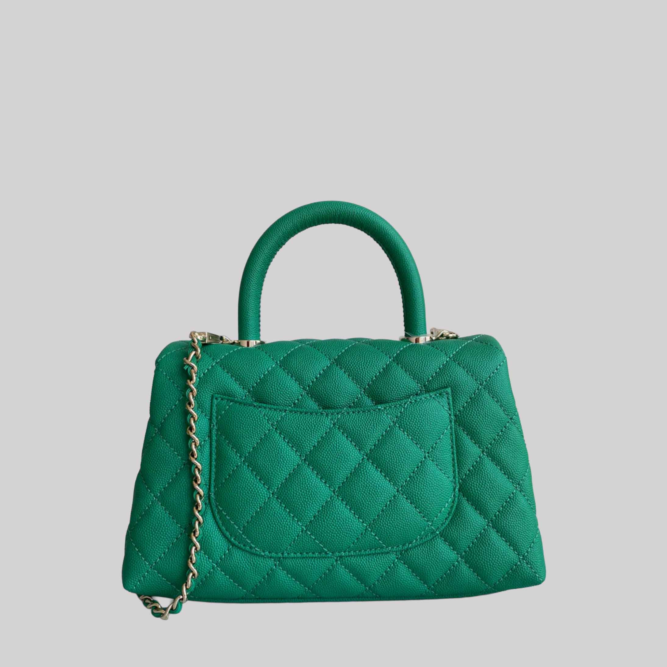 Flap Bag With Top Handle