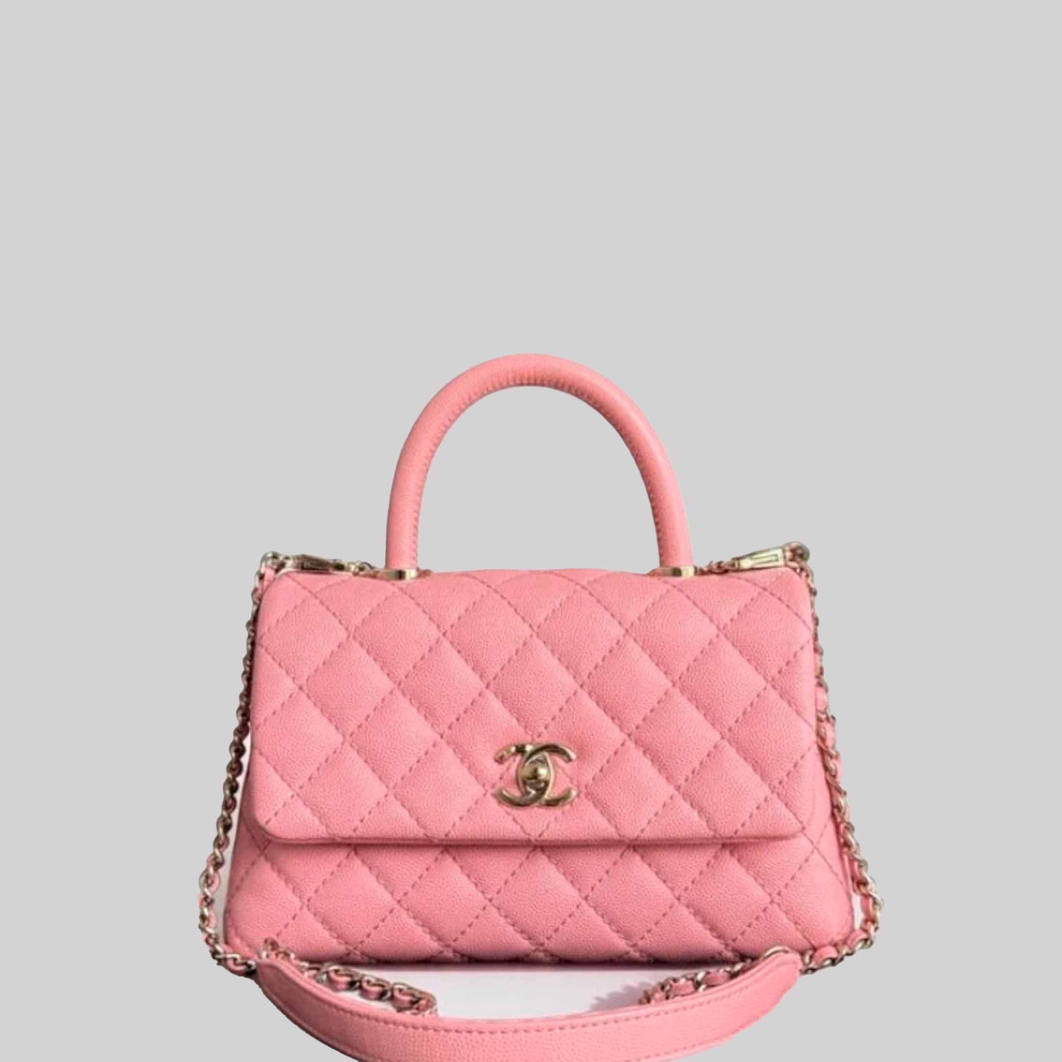Small Coco Flap Bag With Top Handle
