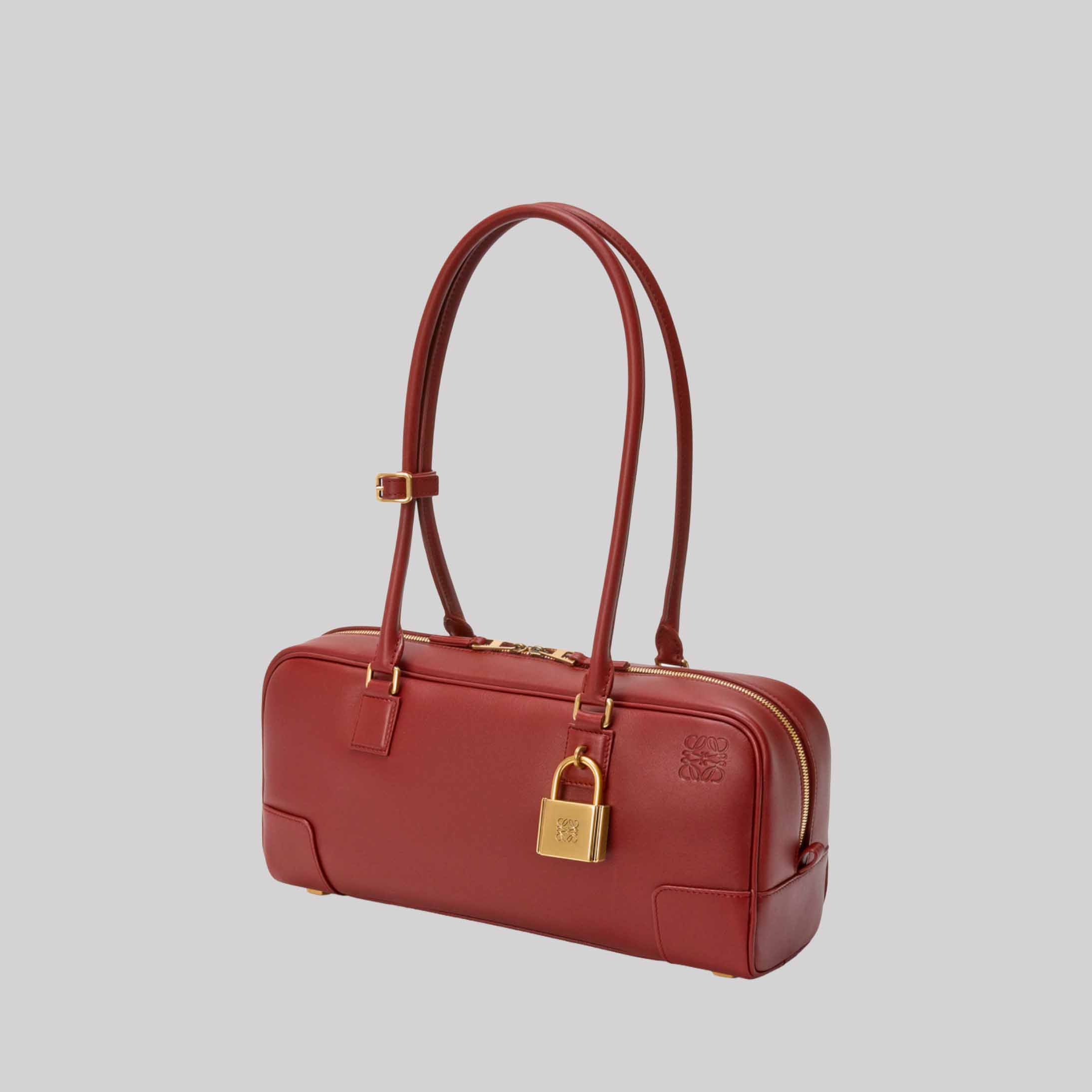 Amazona 31 Cropped Bag In Shiny Calfskin