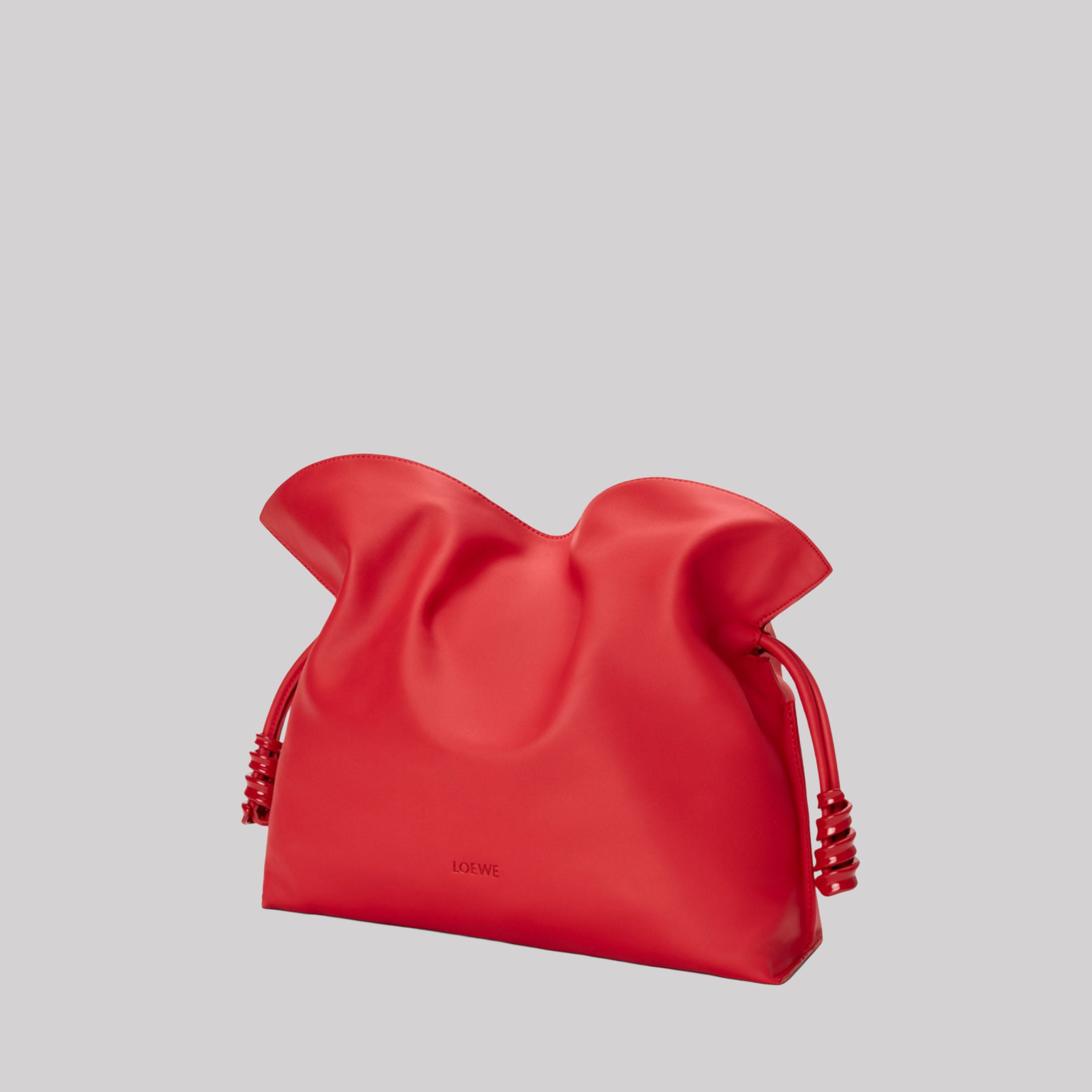 Medium Coil Flamenco Clutch In Nappa Calfskin