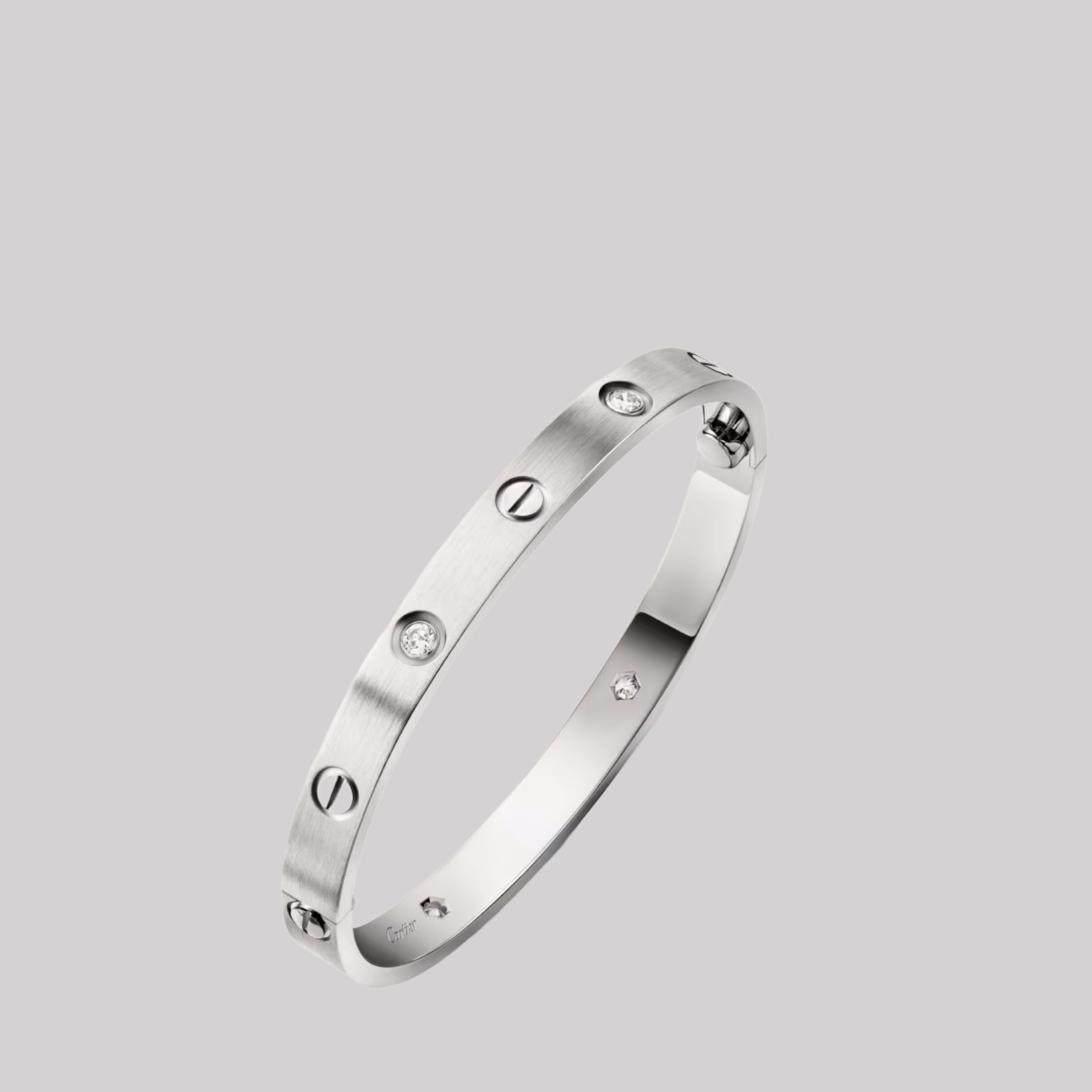 Love Bracelet, Classic Model, 4 Diamonds