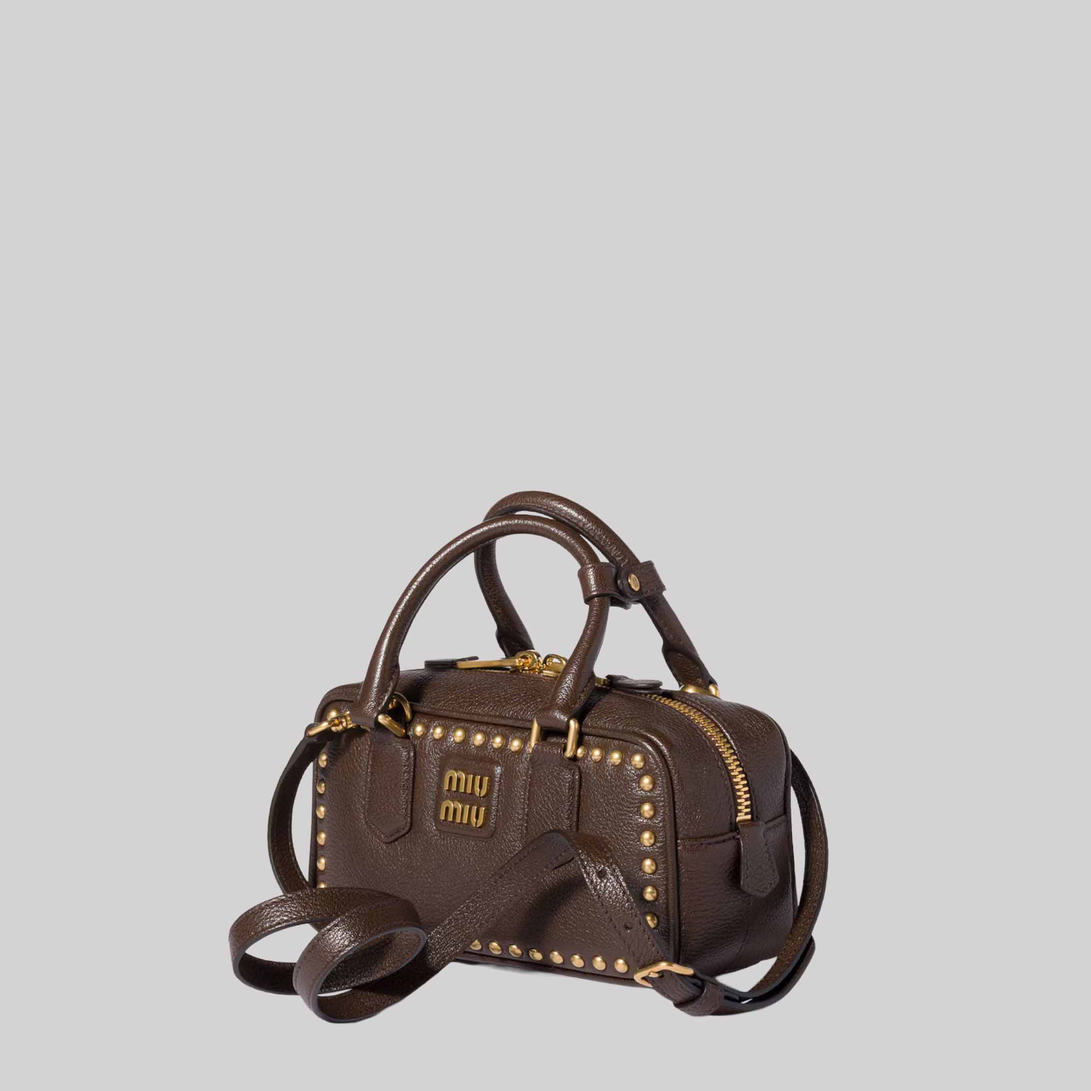 Arcadie Studded Leather Bag