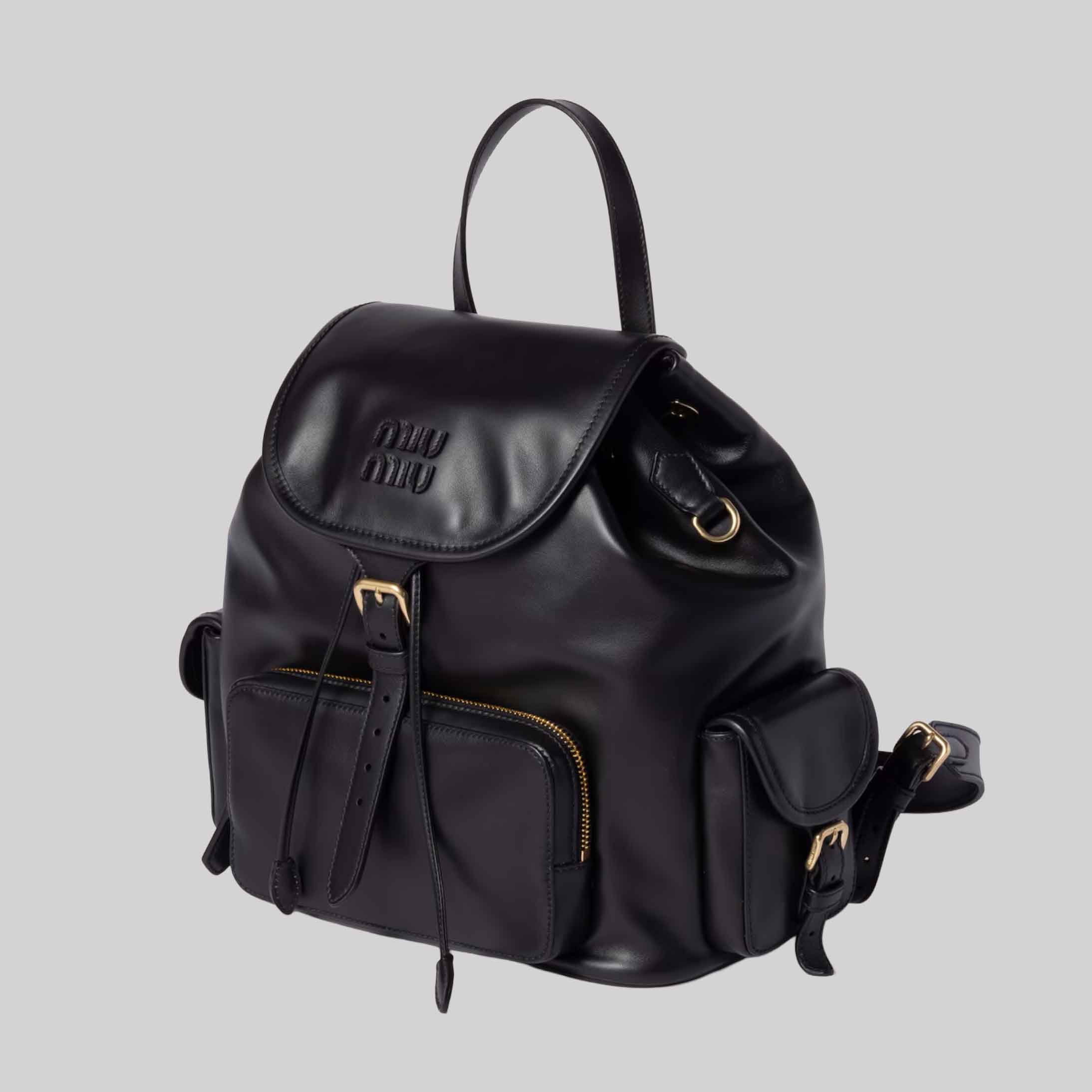 Large Leather Backpack