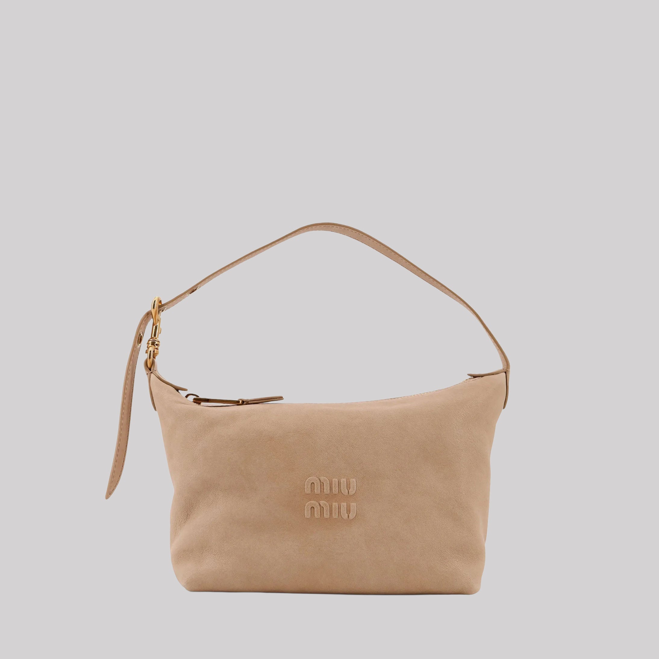 Leather Pouch Handbag