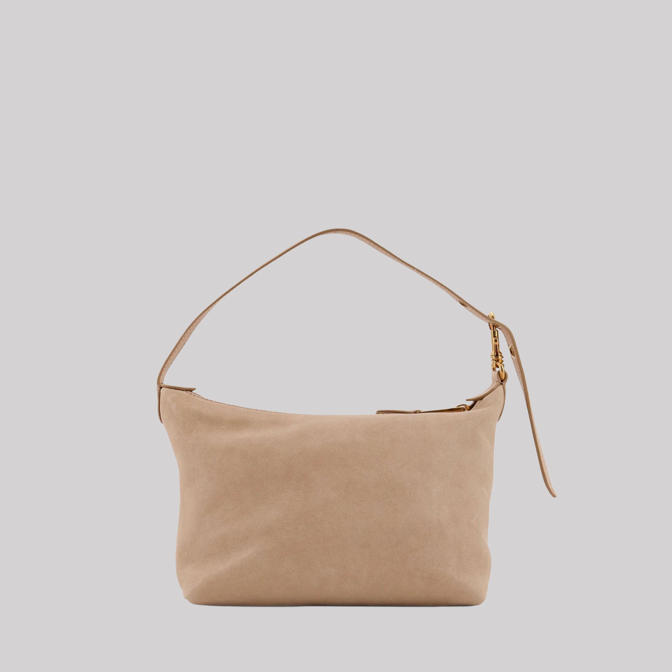 Leather Pouch Handbag