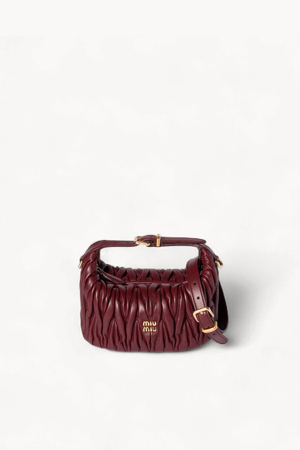 Matelassé Nappa Leather Pouch