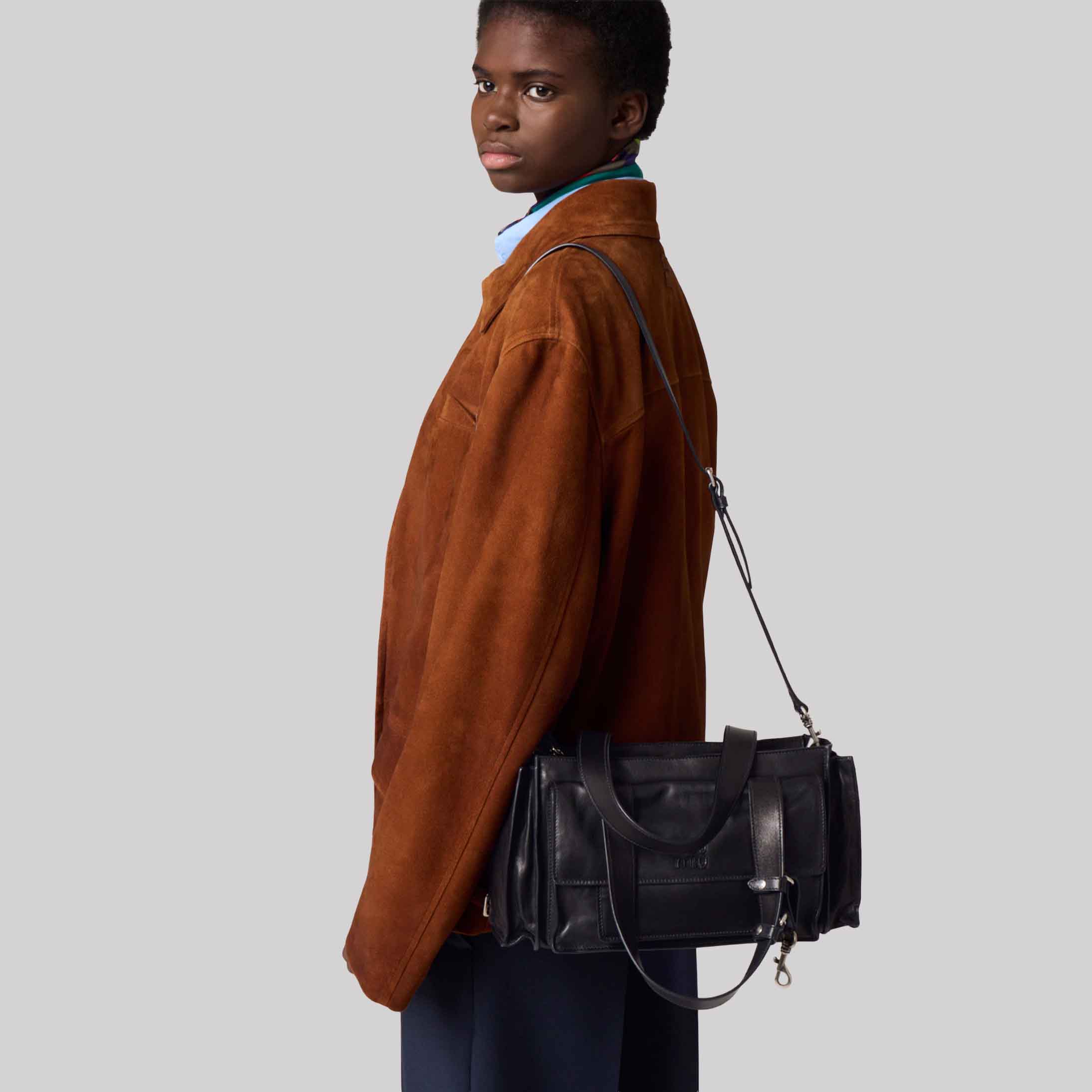 Large Utility Nappa Tote Bag