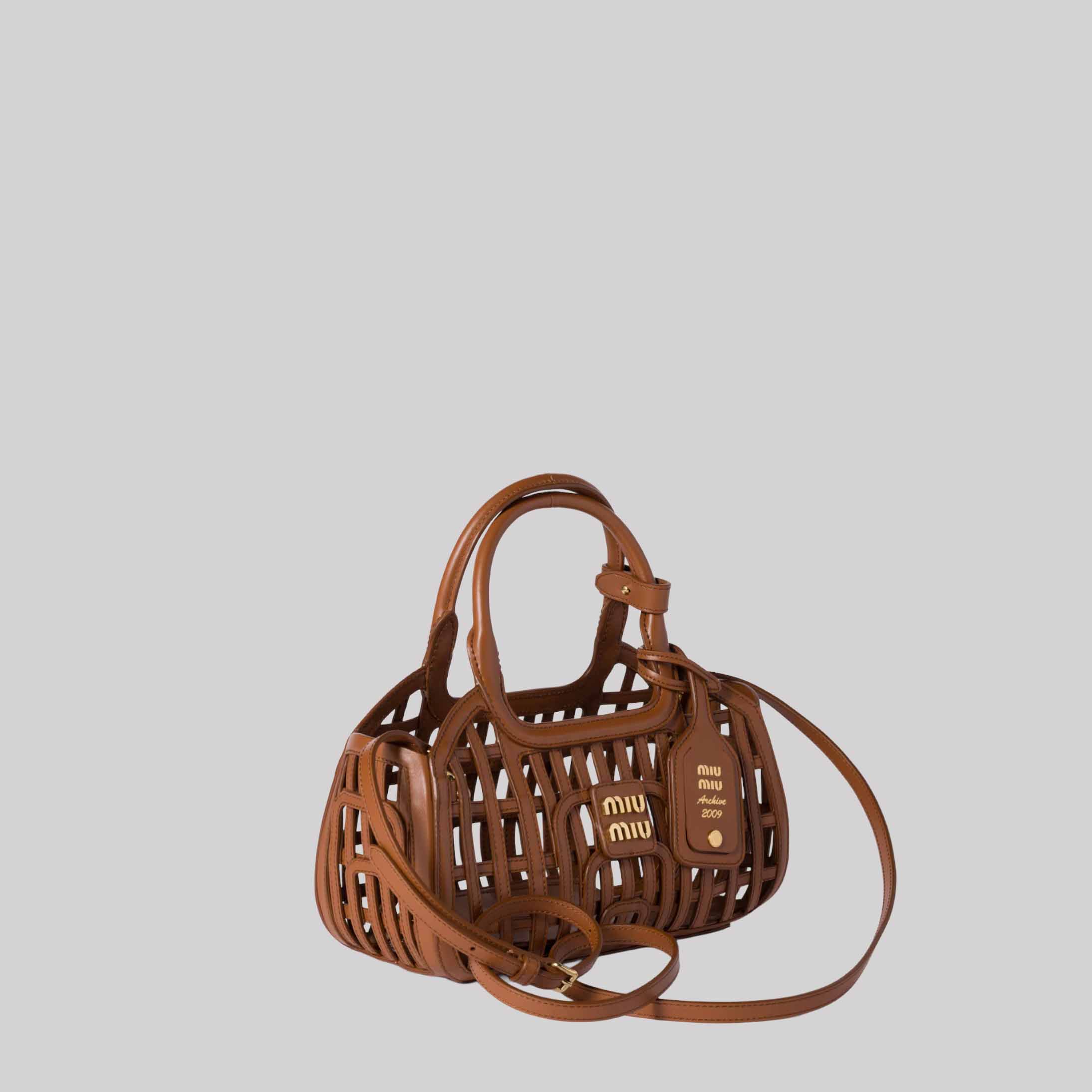Leather Basket