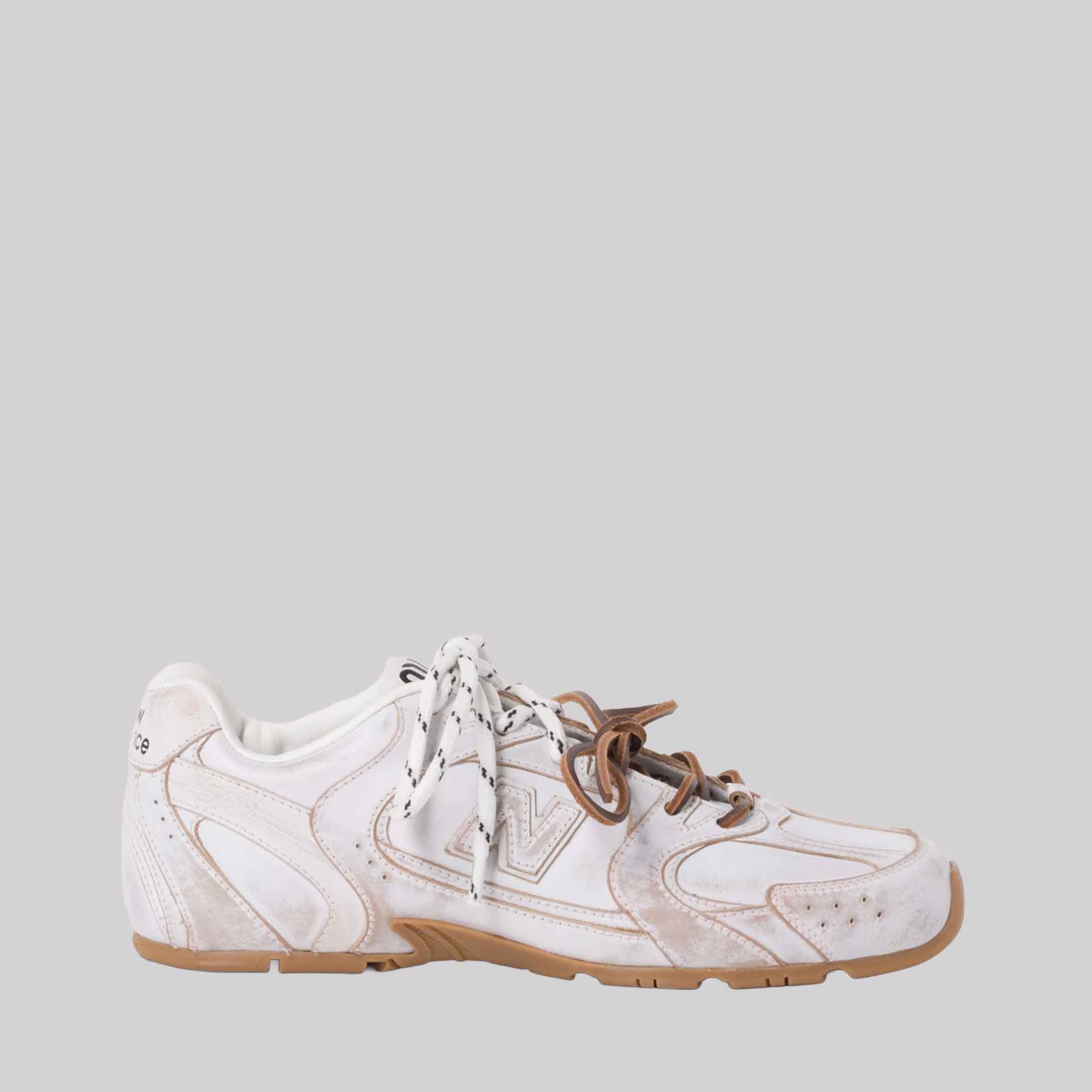 NB X Miu Miu 530 SL leather sneakers