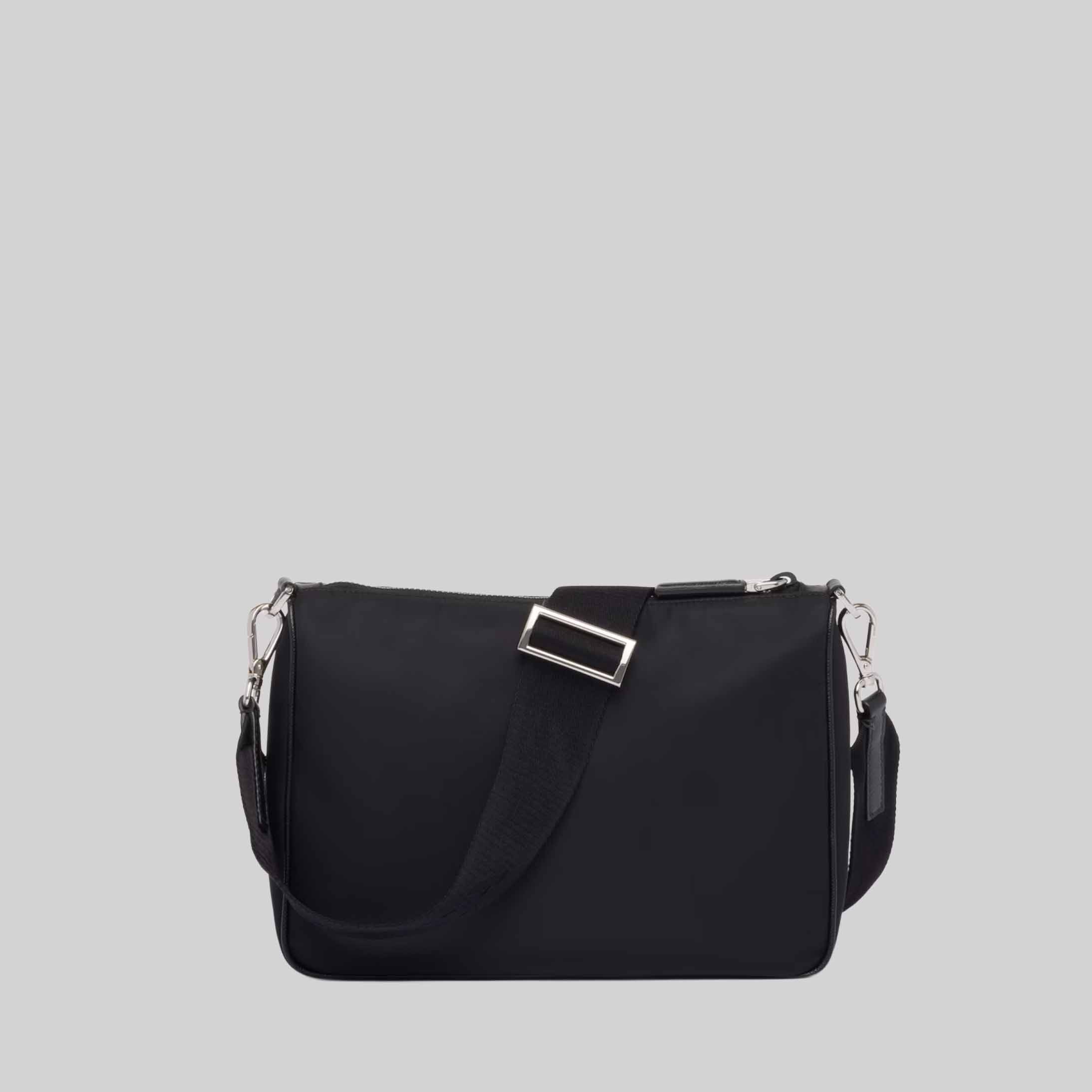 Re-Nylon And Saffiano Leather Shoulder Bag
