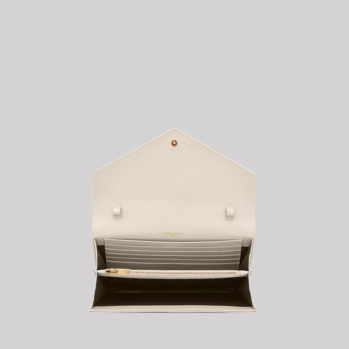 Classic Cassandre Chain Wallet In Grain De Poudre Leather