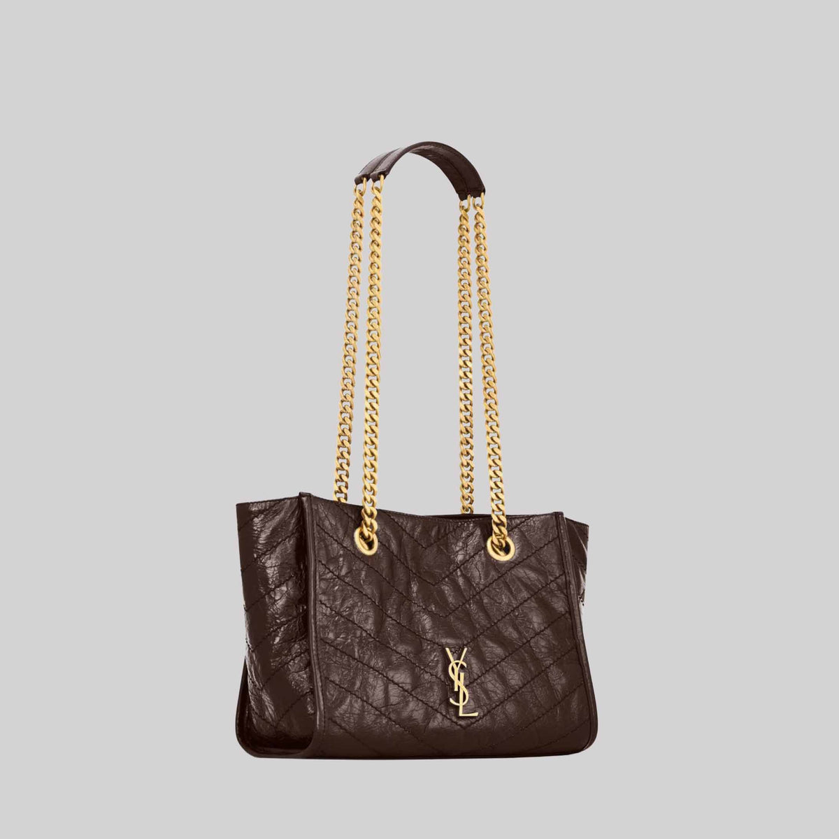 Niki Small Shopping In Vintage Leather