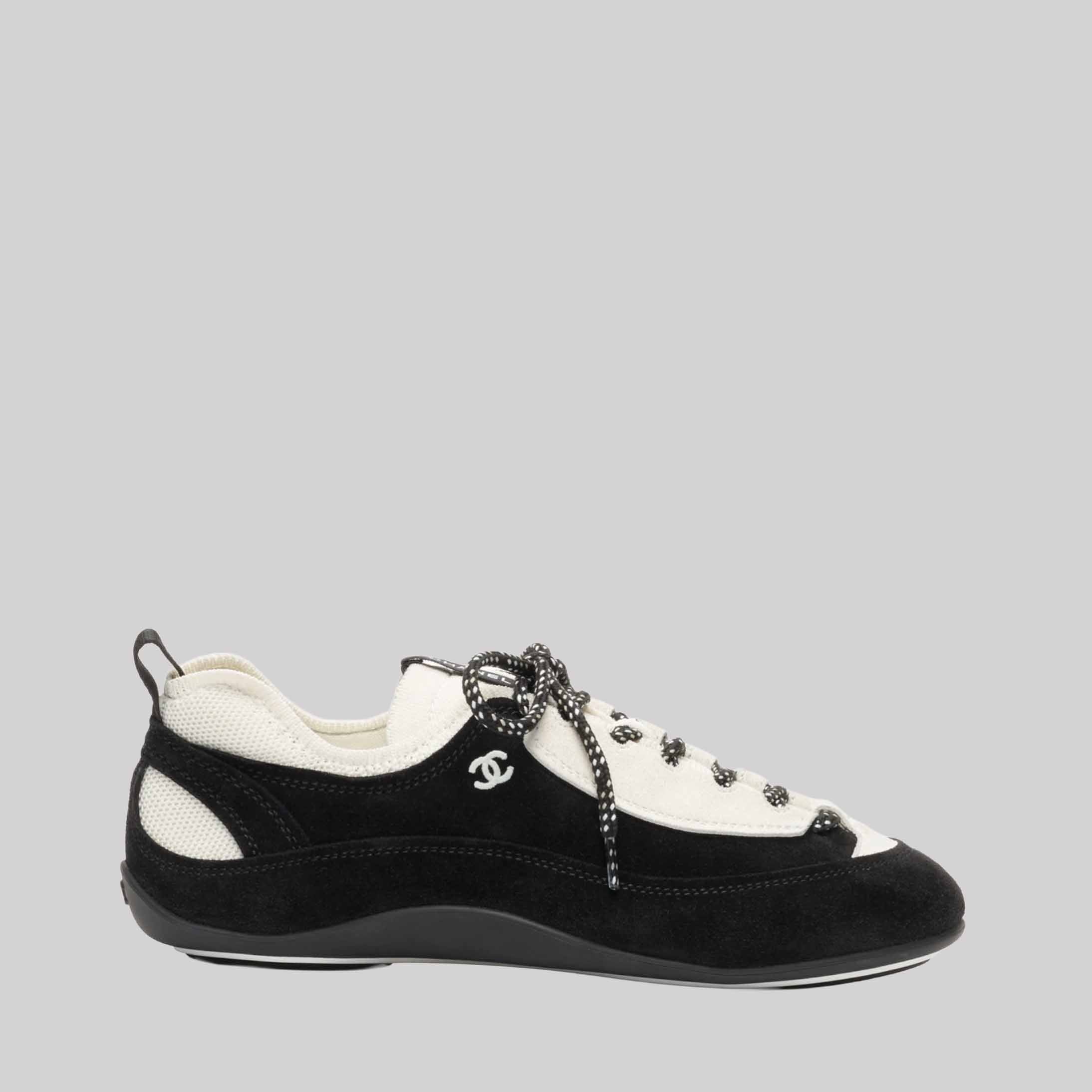 Sneakers Velvet Calfskin & Mixed Fibers