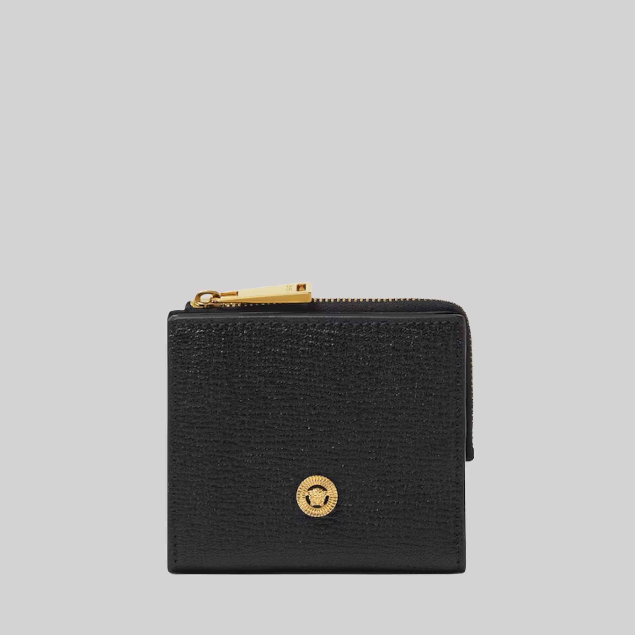 Medusa Biggie Leather Wallet