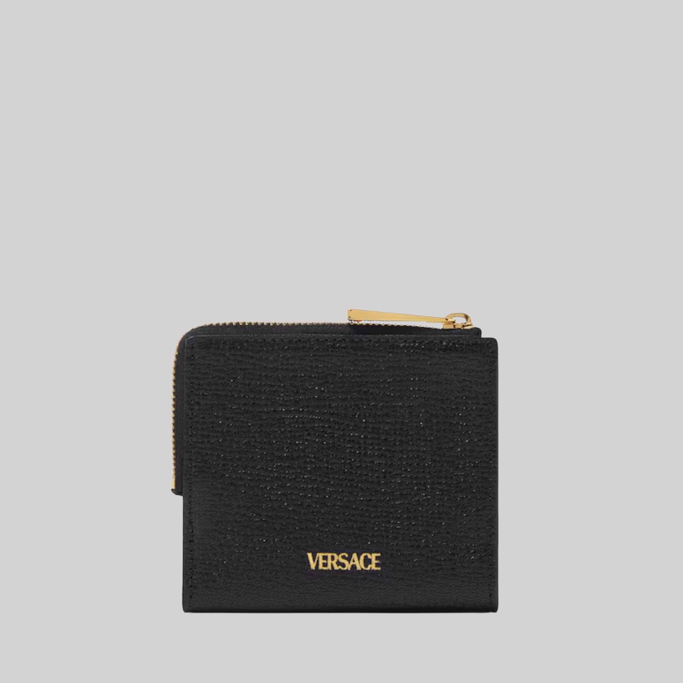 Medusa Biggie Leather Wallet