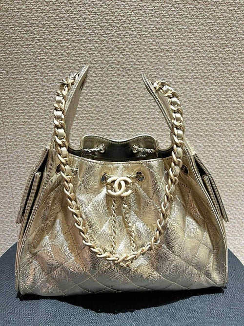 CHANEL 25 SMALL LIGTH GOLD
