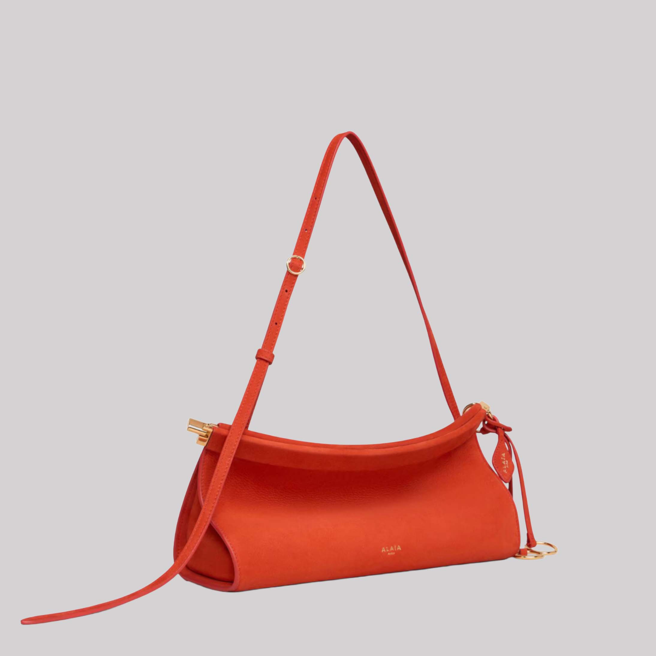 Le Click East West Medium Bag In Nubuck