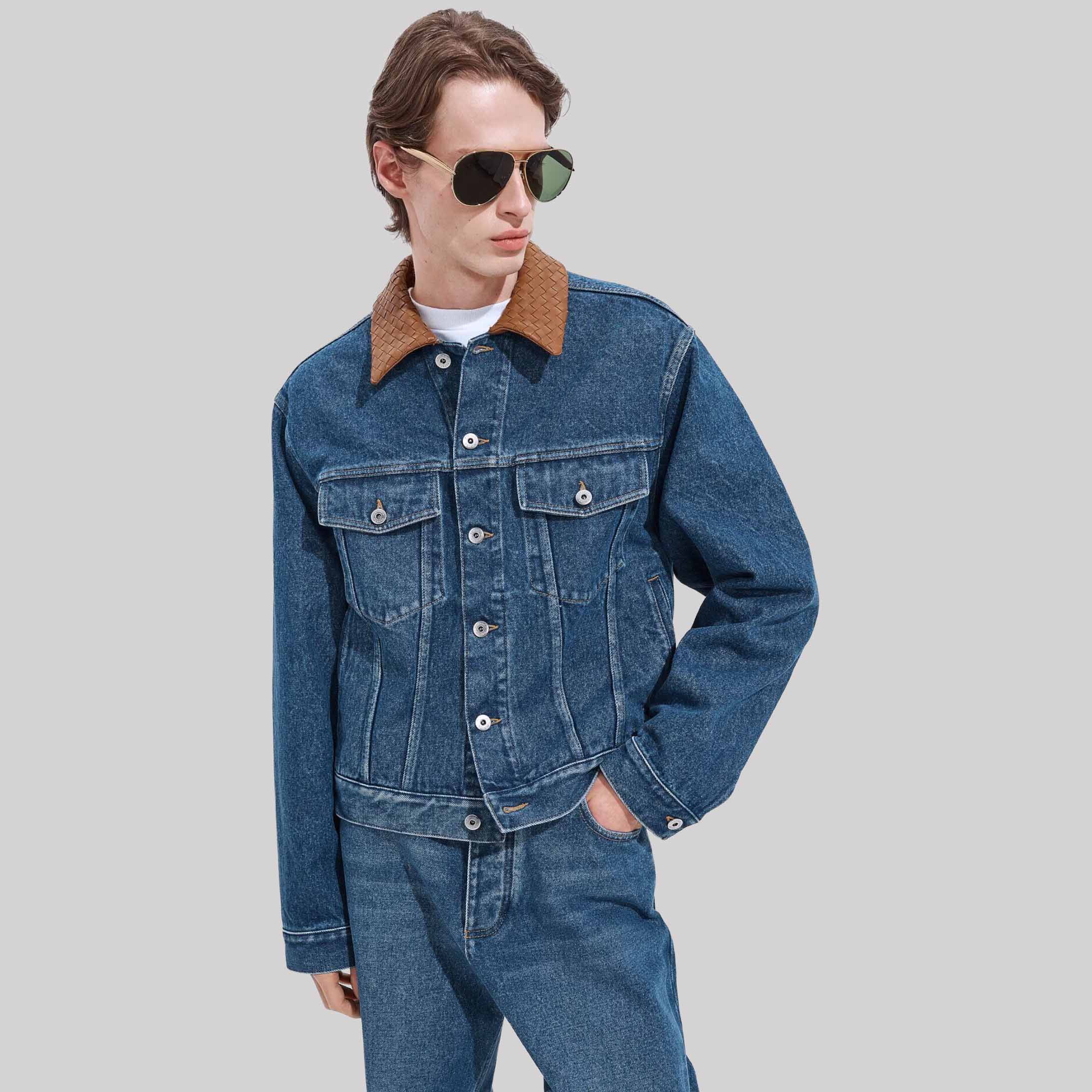 Medium Indigo Denim Jacket