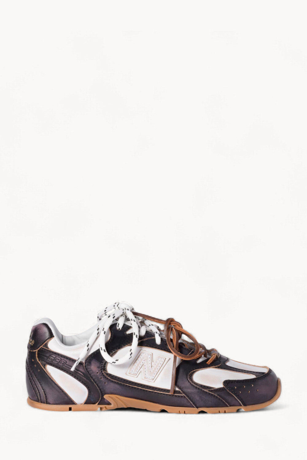New Balance X Miu Miu 530 Sl Deco' Calf Leather Sneakers